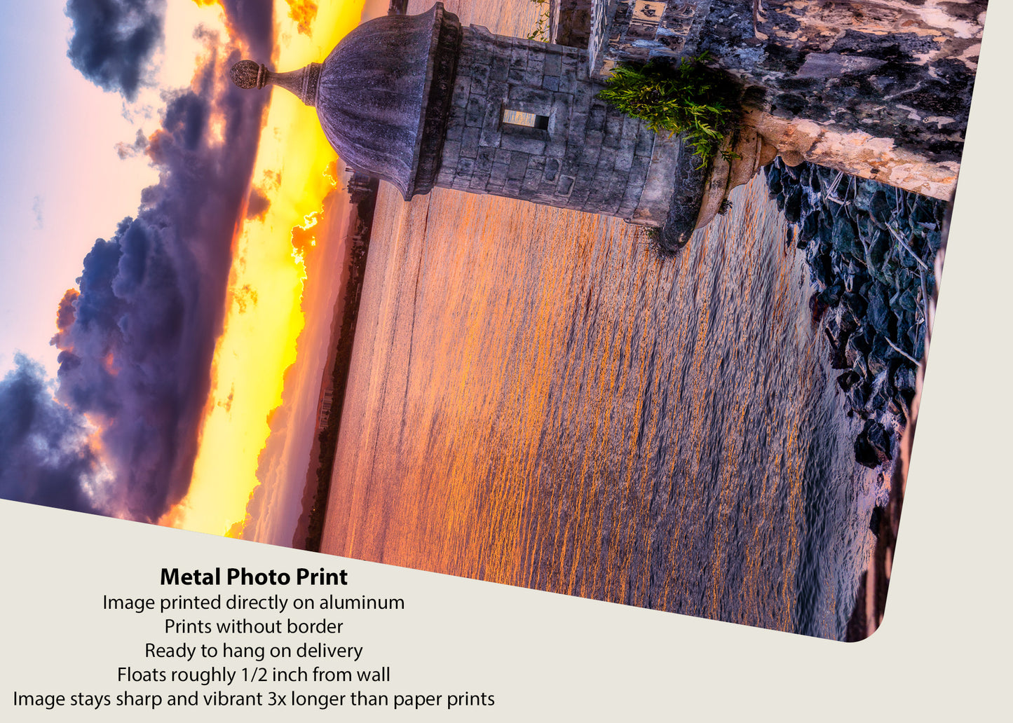 Old San Juan Watchtower at Dusk