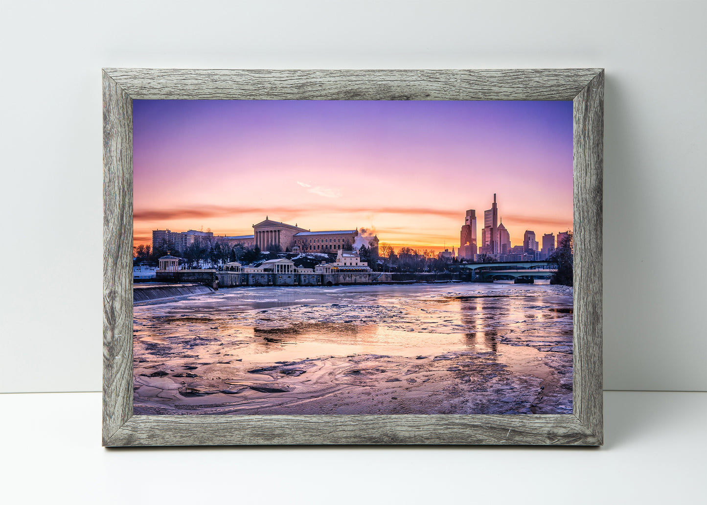 Phrozen Philadelphia at Sunrise