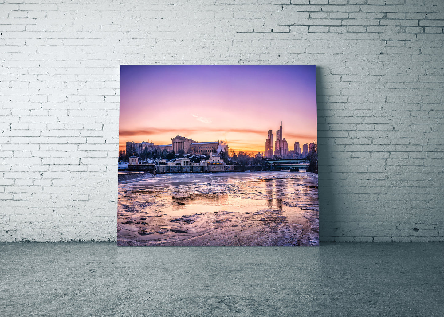 Phrozen Philadelphia at Sunrise