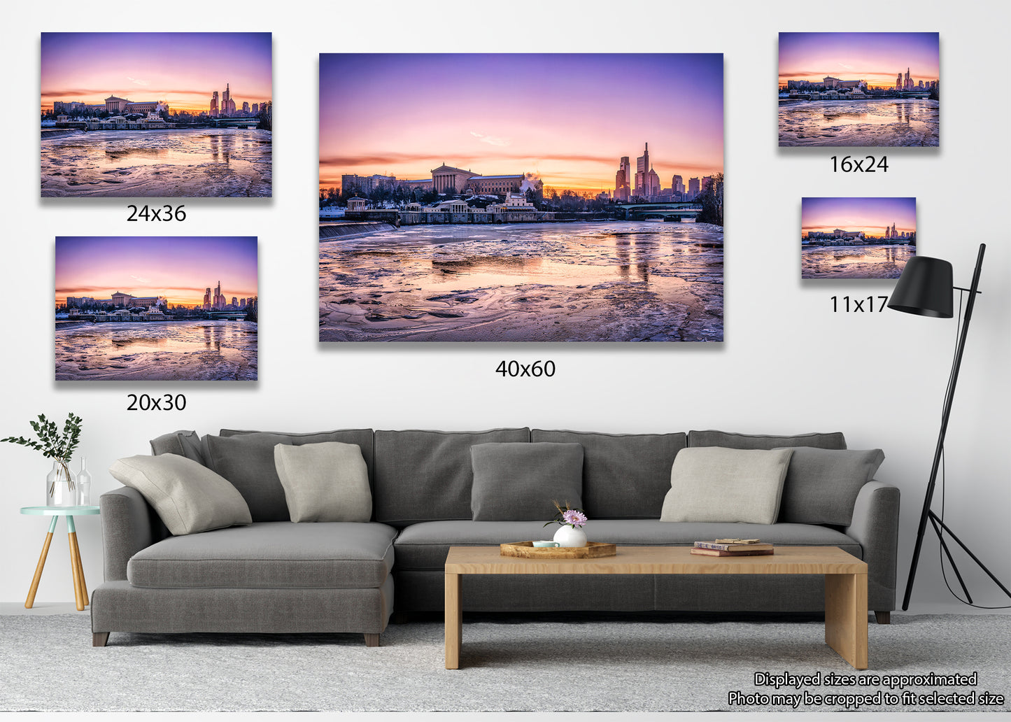 Phrozen Philadelphia at Sunrise