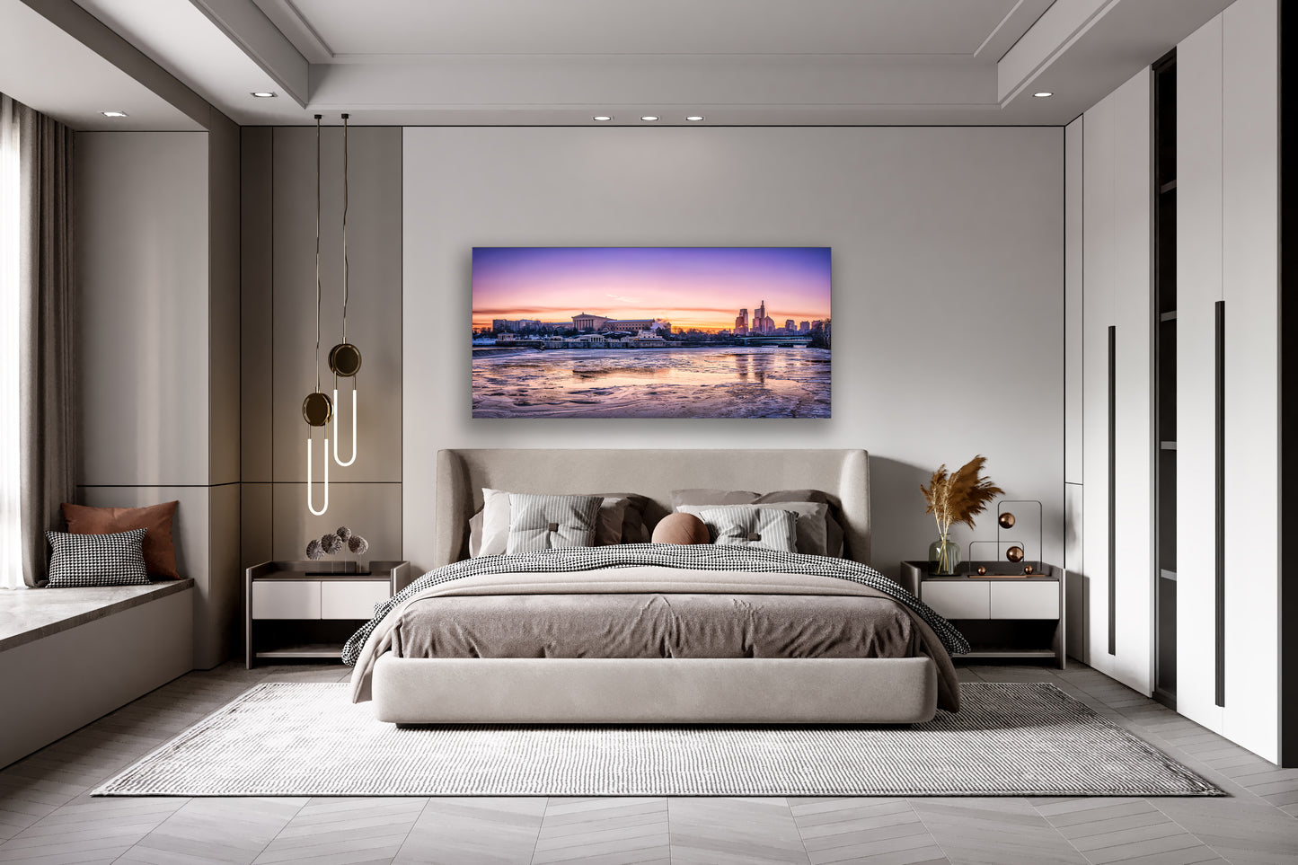 Phrozen Philadelphia at Sunrise