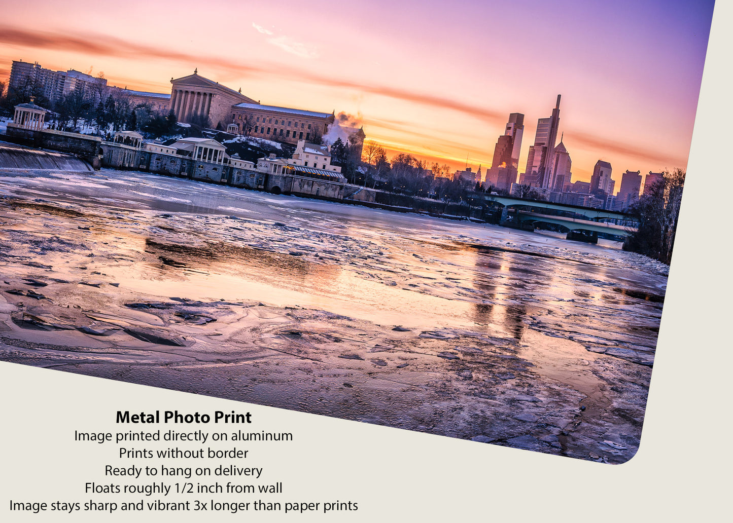 Phrozen Philadelphia at Sunrise