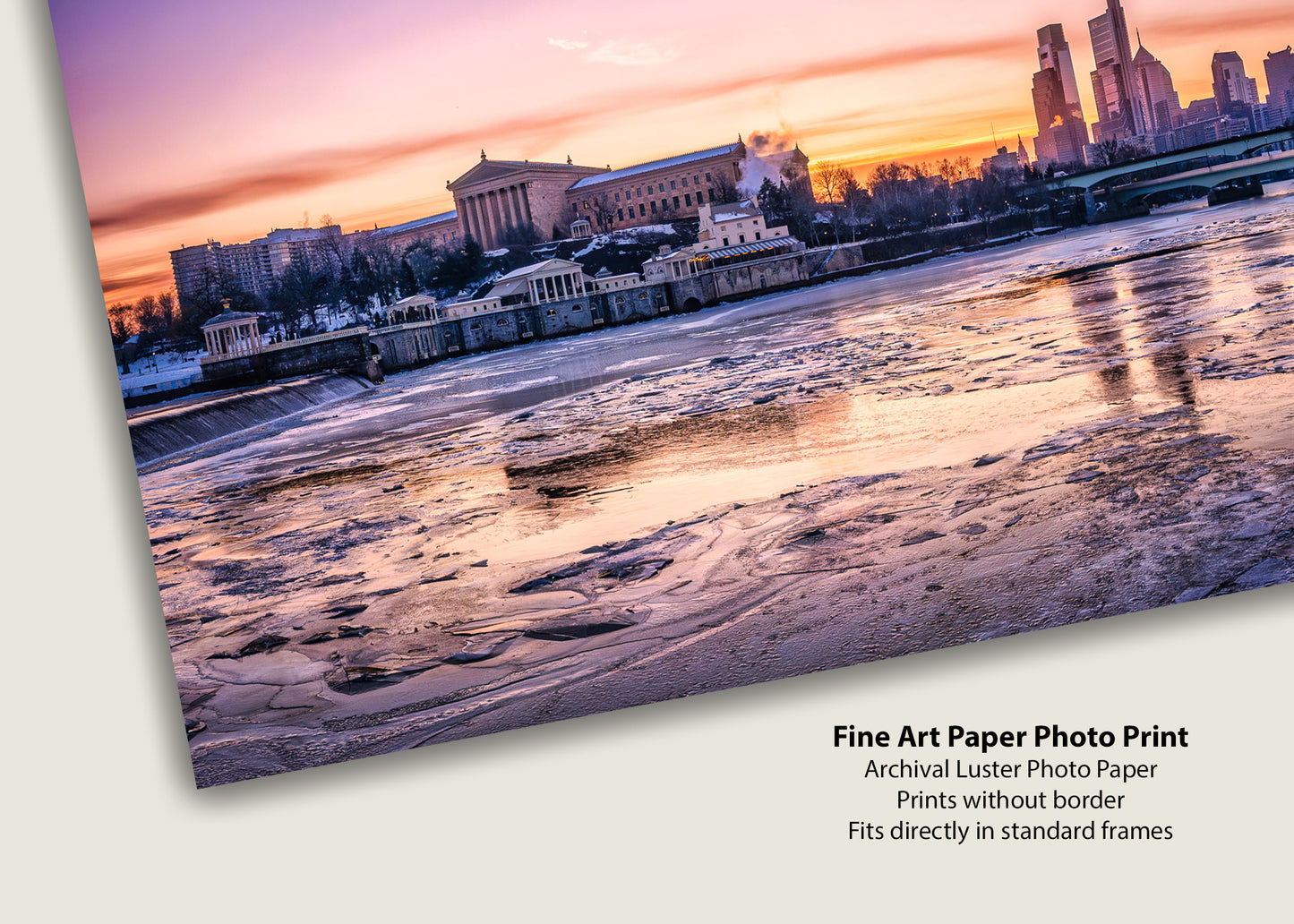 Phrozen Philadelphia at Sunrise