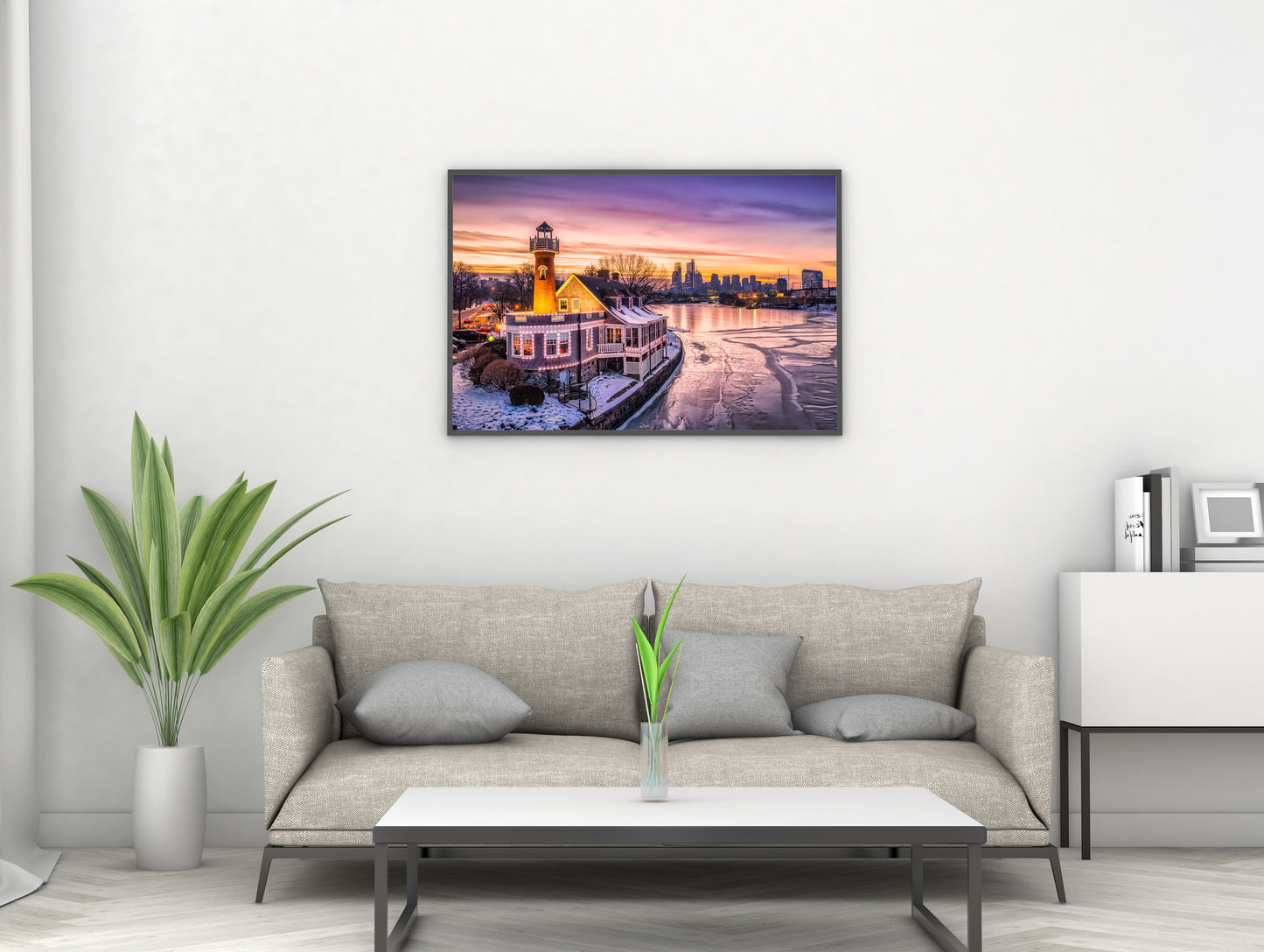 Frozen Schuylkill at Turtle Rock