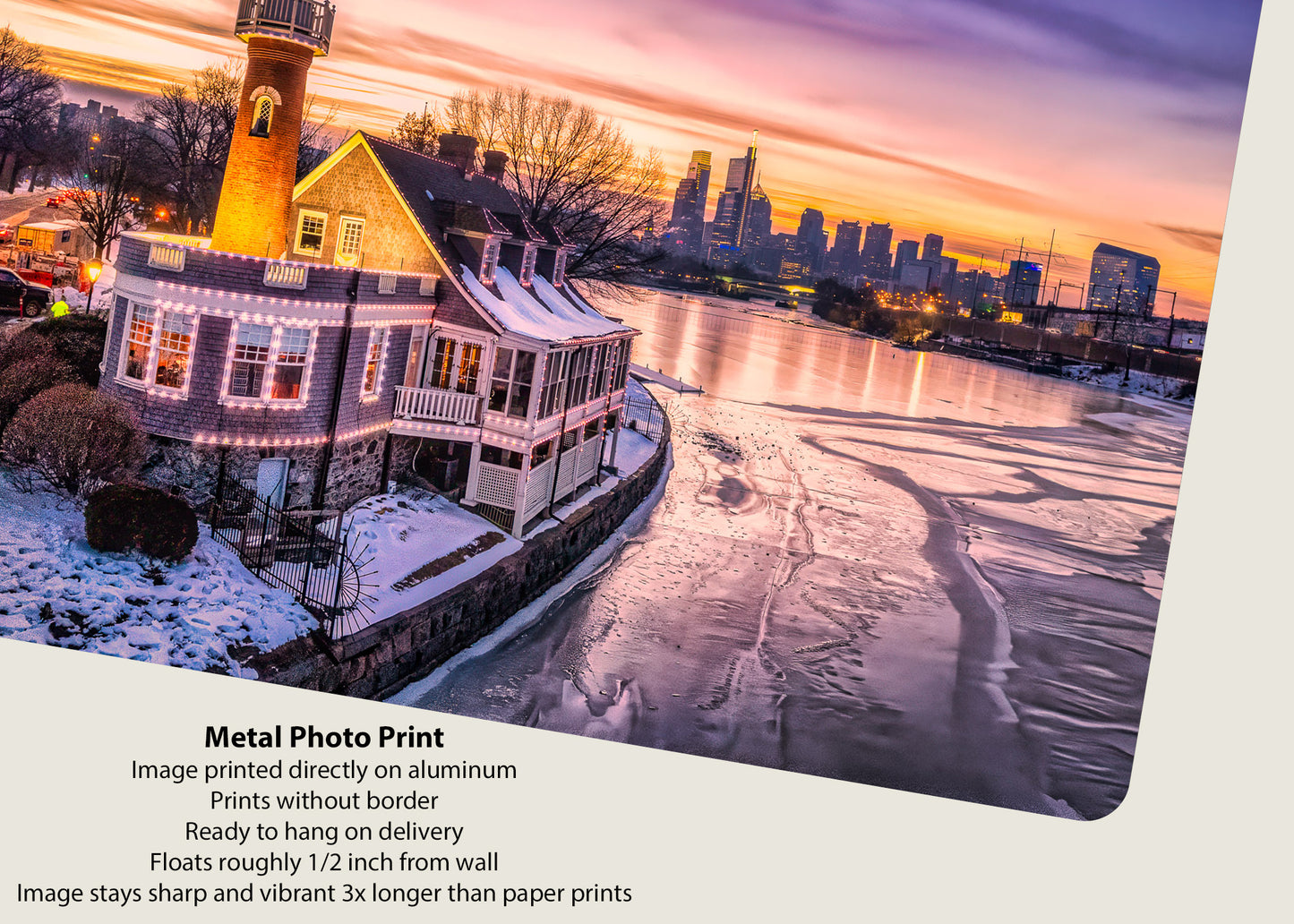 Frozen Schuylkill at Turtle Rock