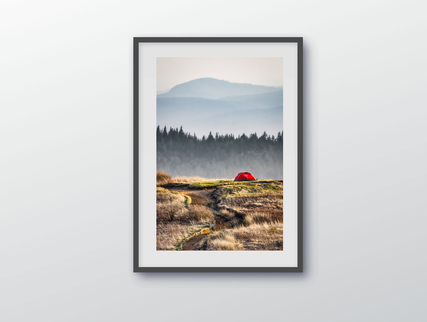 Red Dot on the Blue Ridge