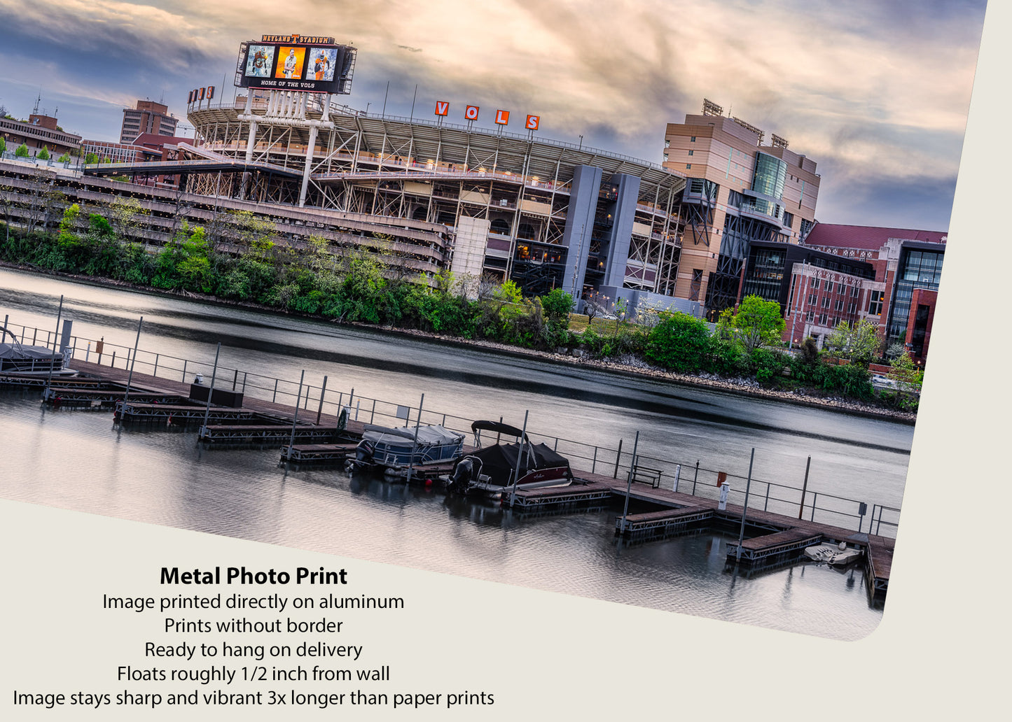 Stormy Sunset at Neyland Stadium