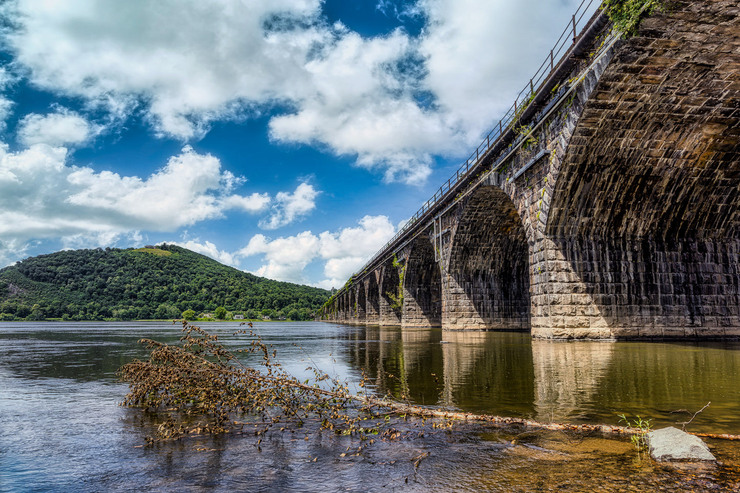 The Rockville Bridge from the Water