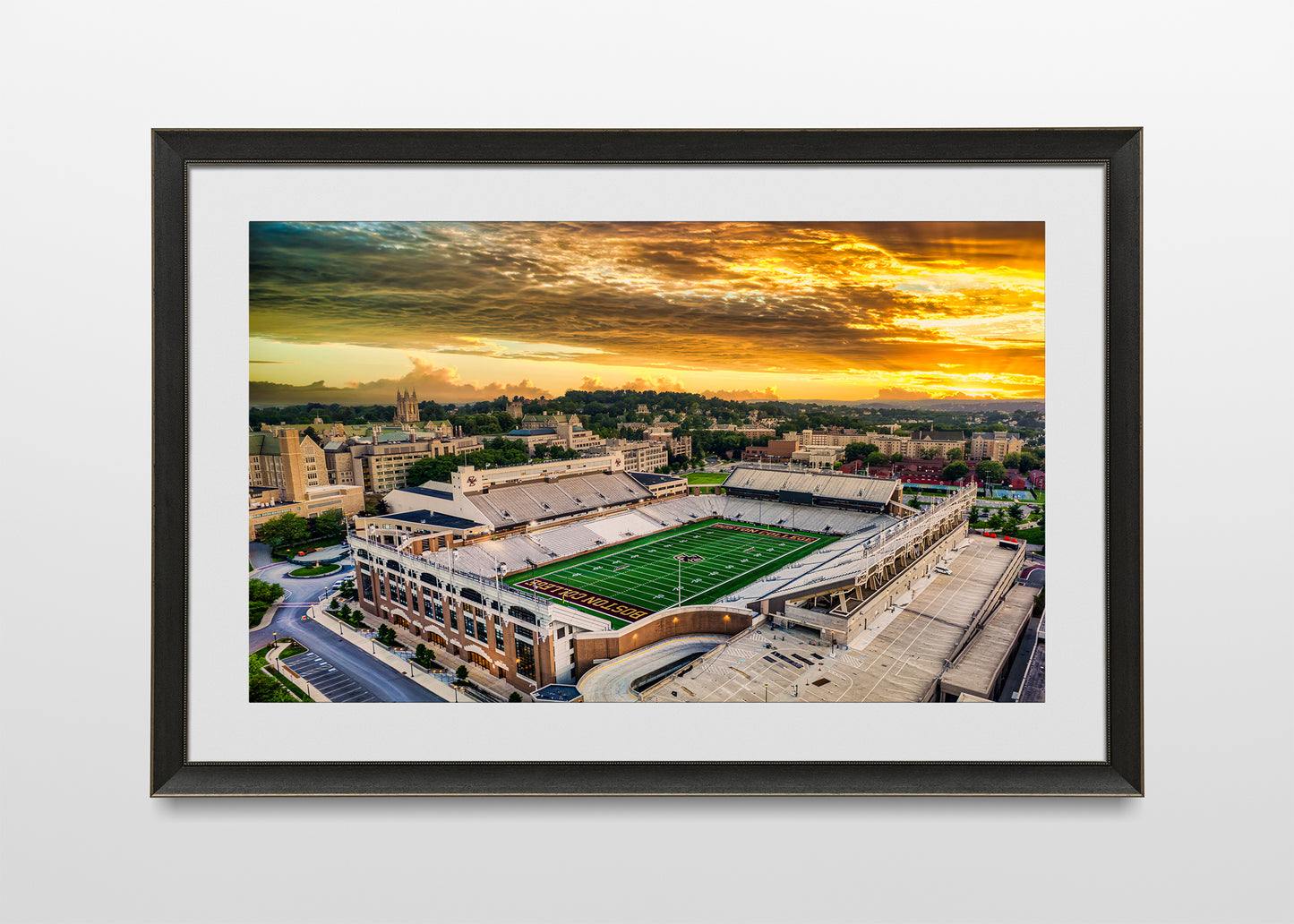 Alumni Stadium at Sunrise