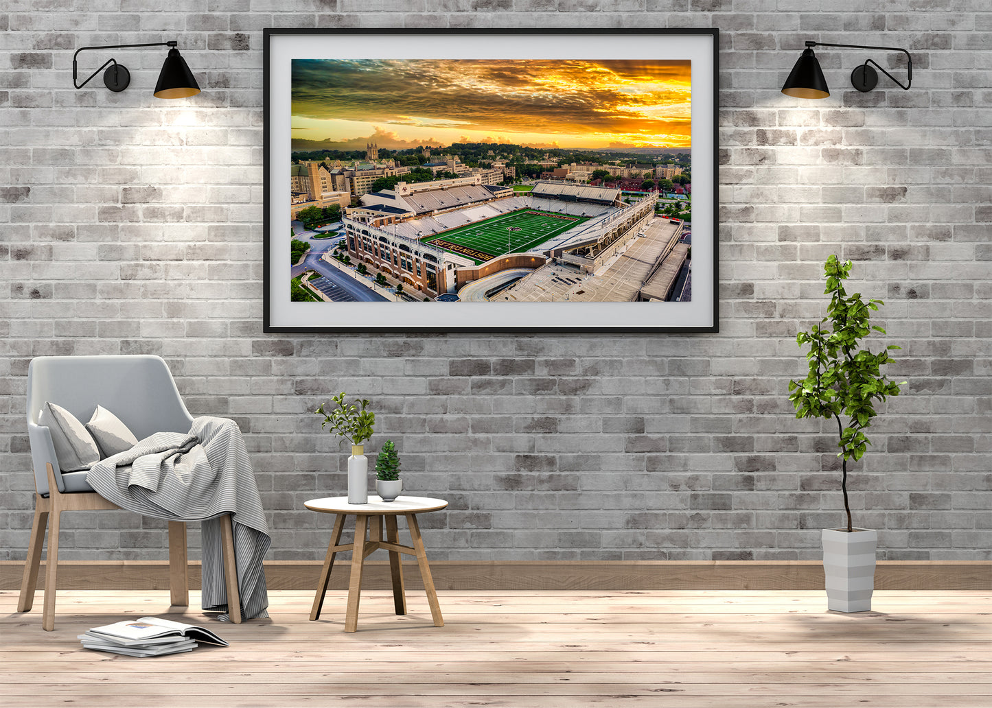 Alumni Stadium at Sunrise