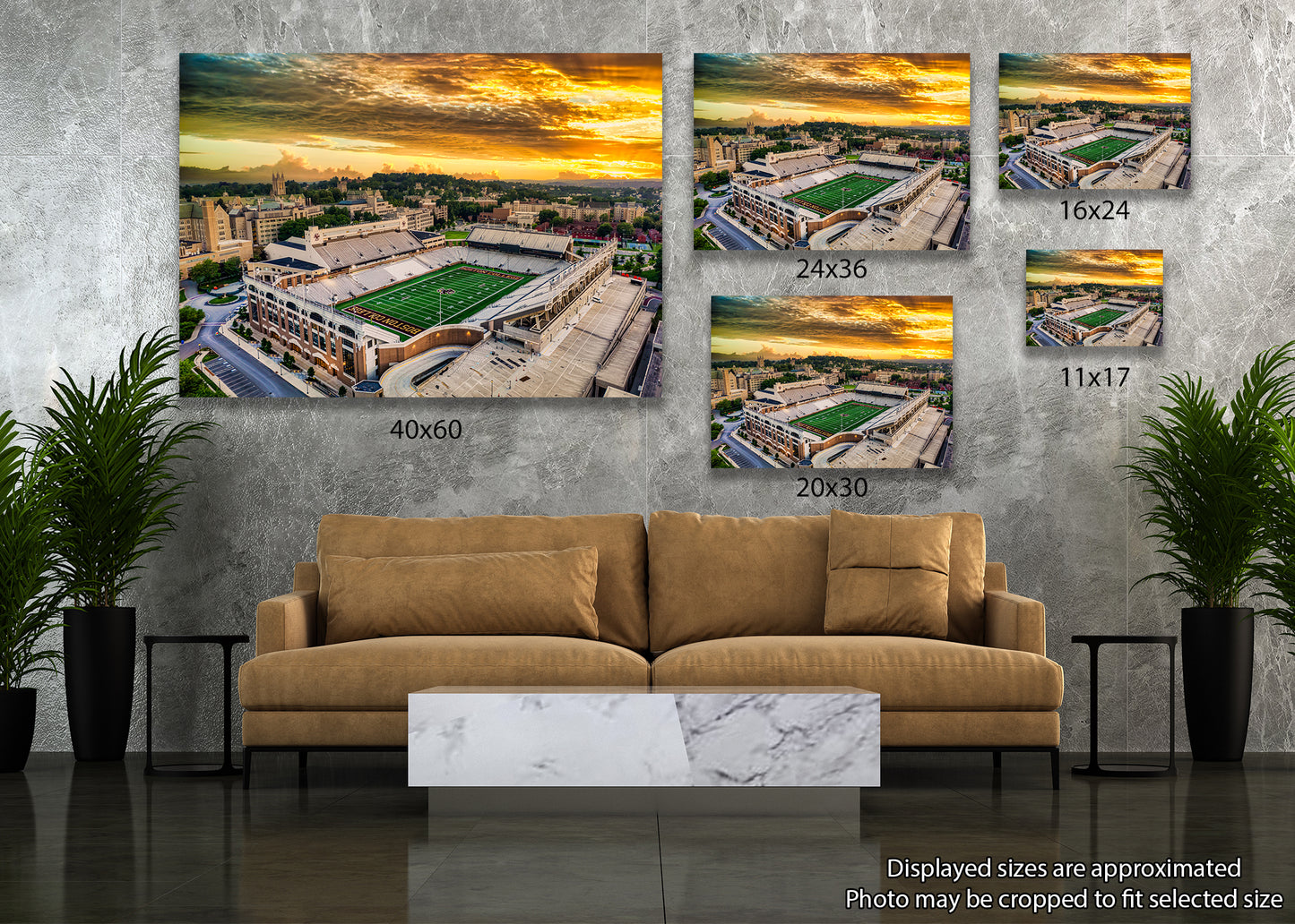 Alumni Stadium at Sunrise