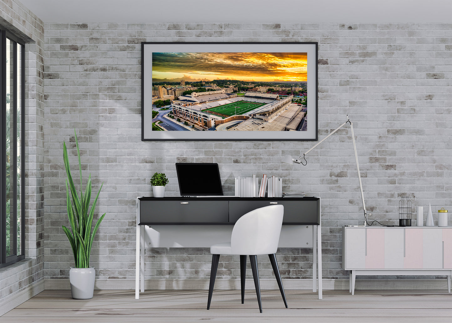 Alumni Stadium at Sunrise