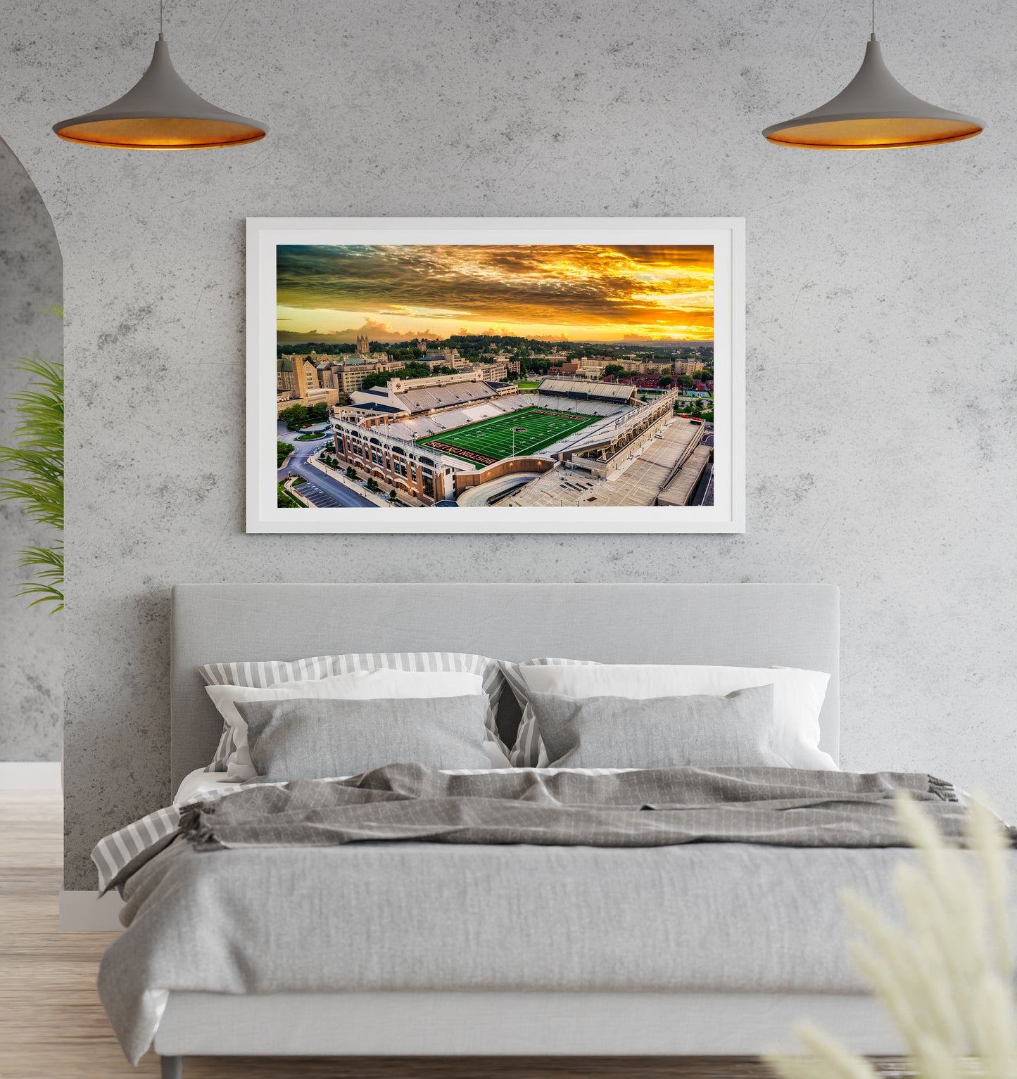 Alumni Stadium at Sunrise