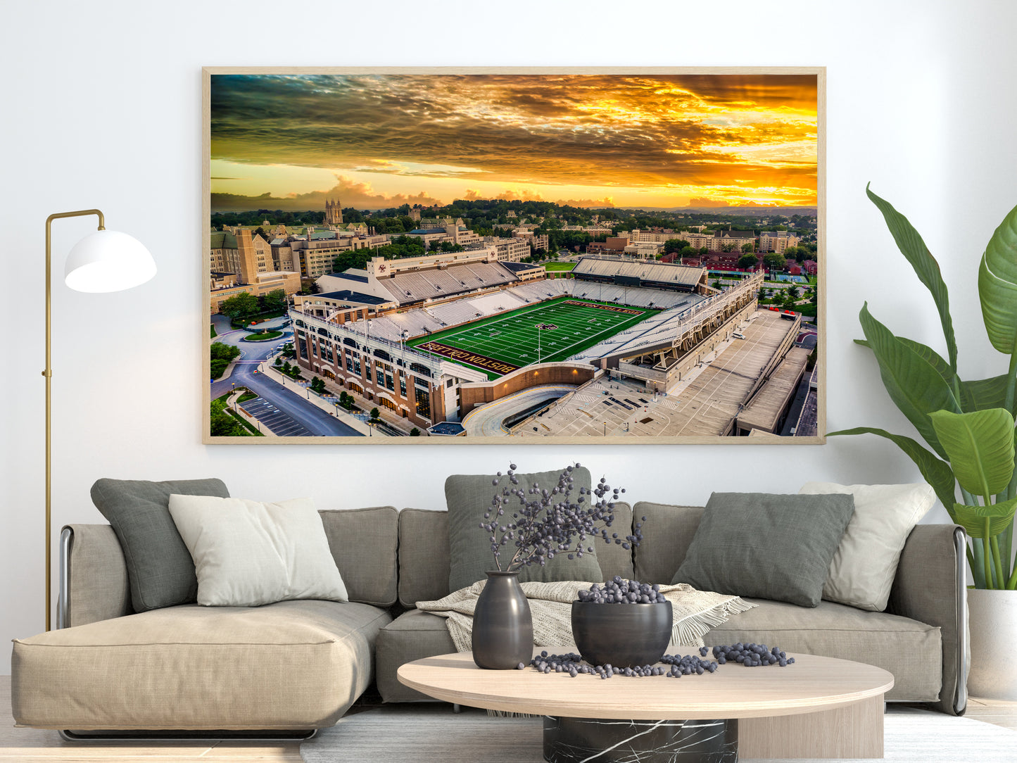 Alumni Stadium at Sunrise