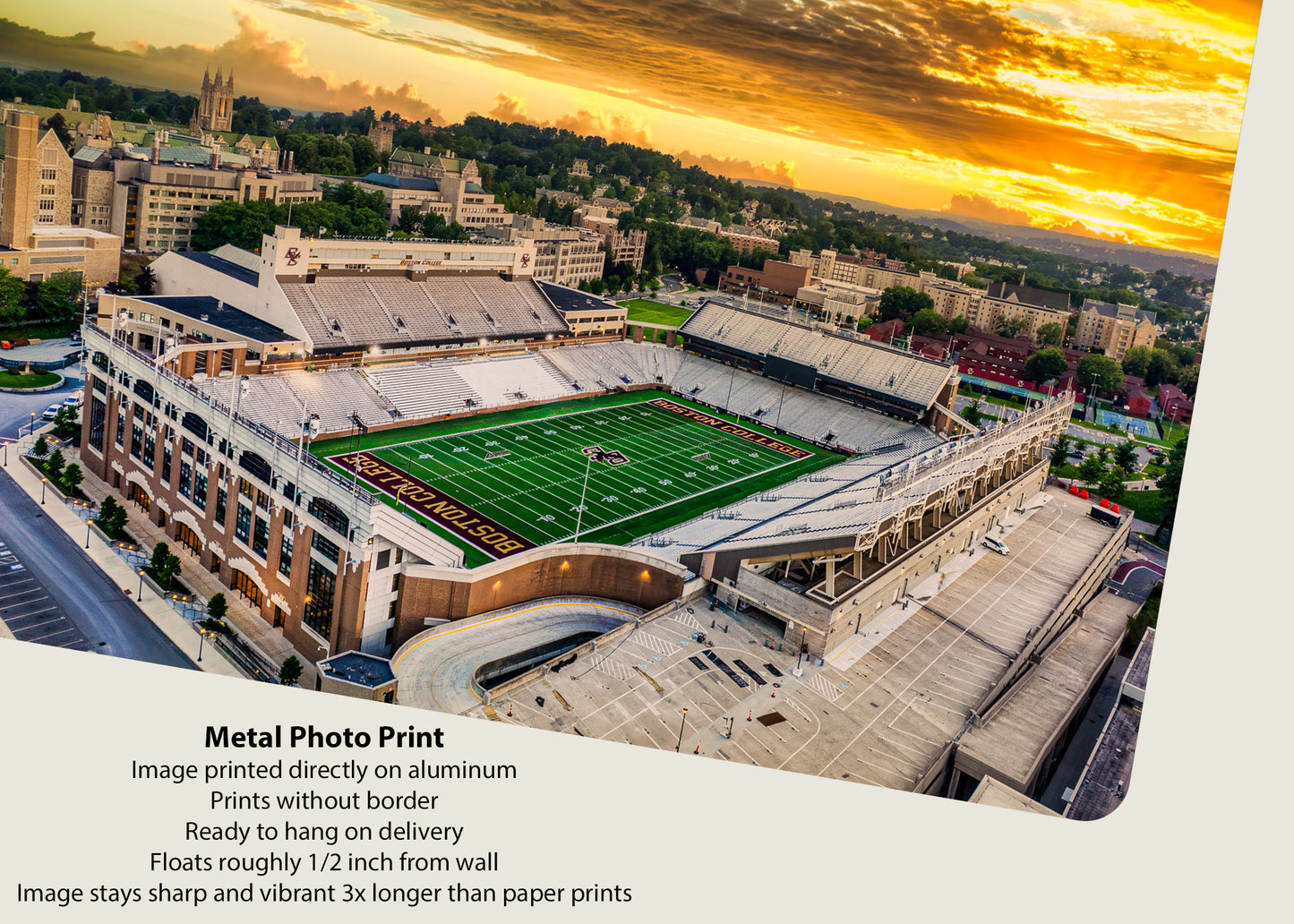 Alumni Stadium at Sunrise