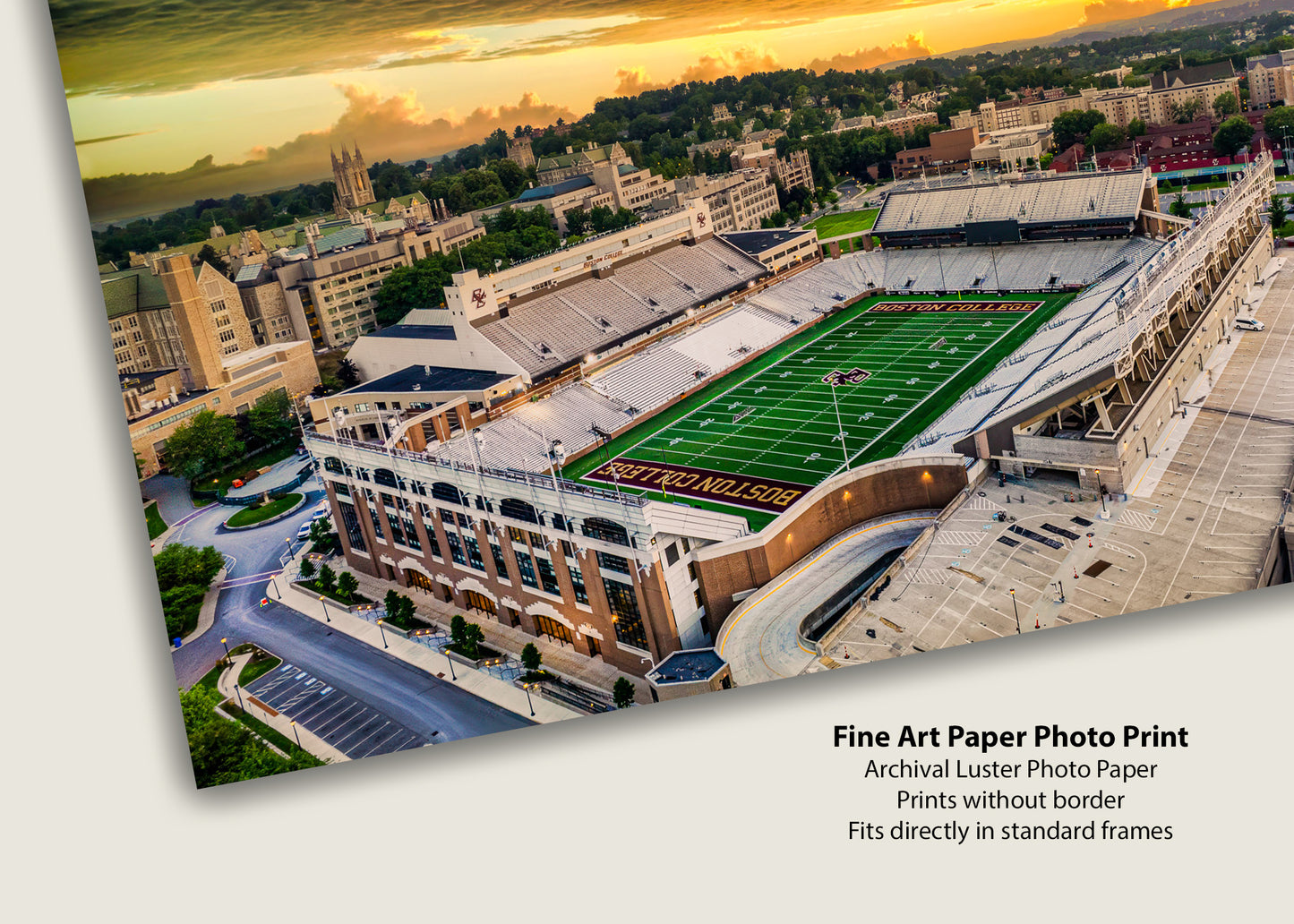 Alumni Stadium at Sunrise
