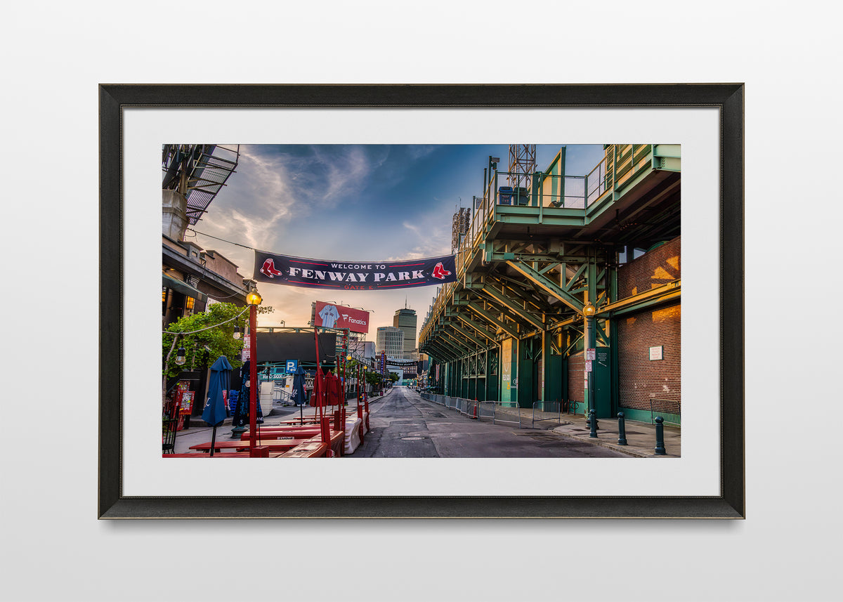 The Early Inning at Fenway Park
