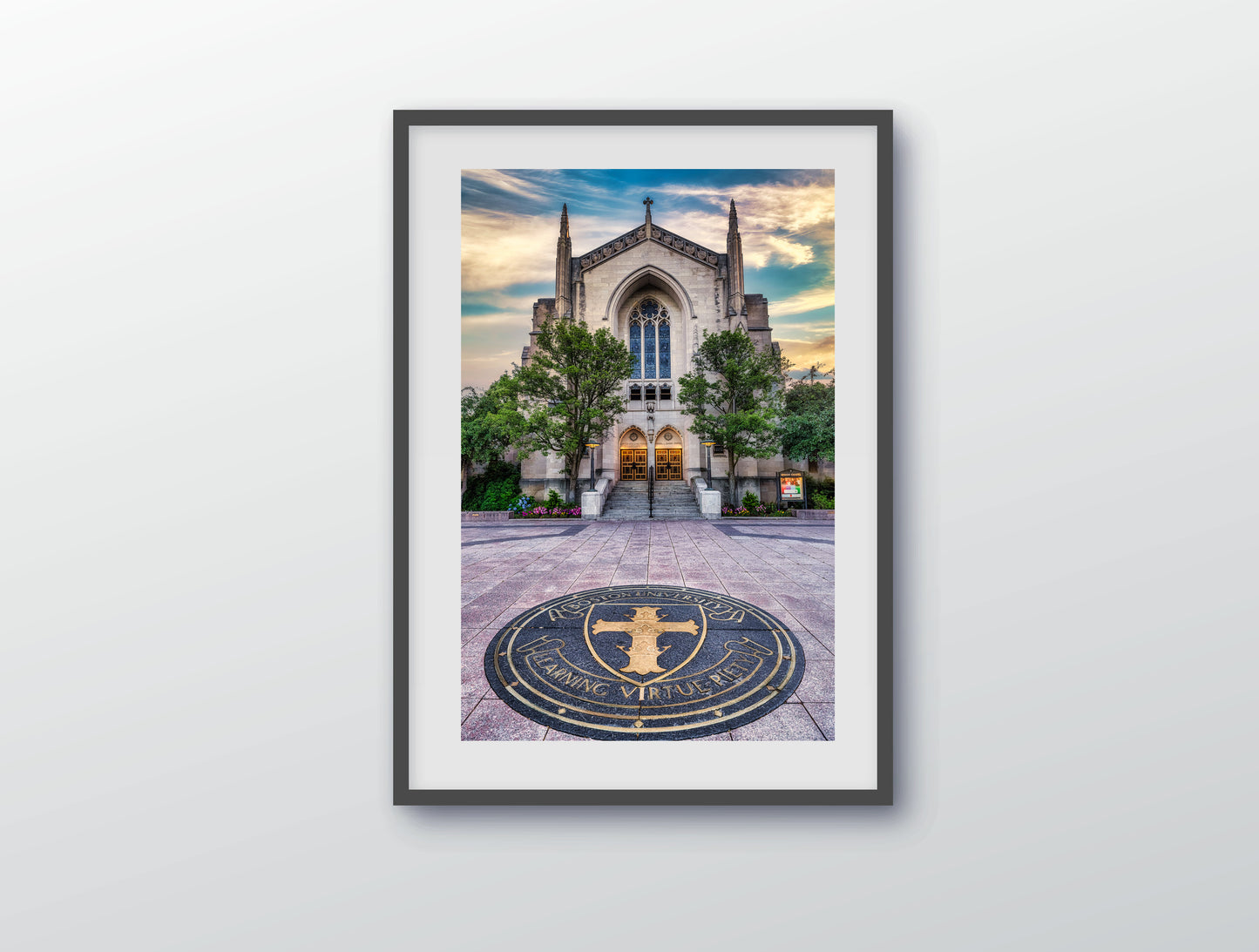 Marsh Chapel at Golden Hour