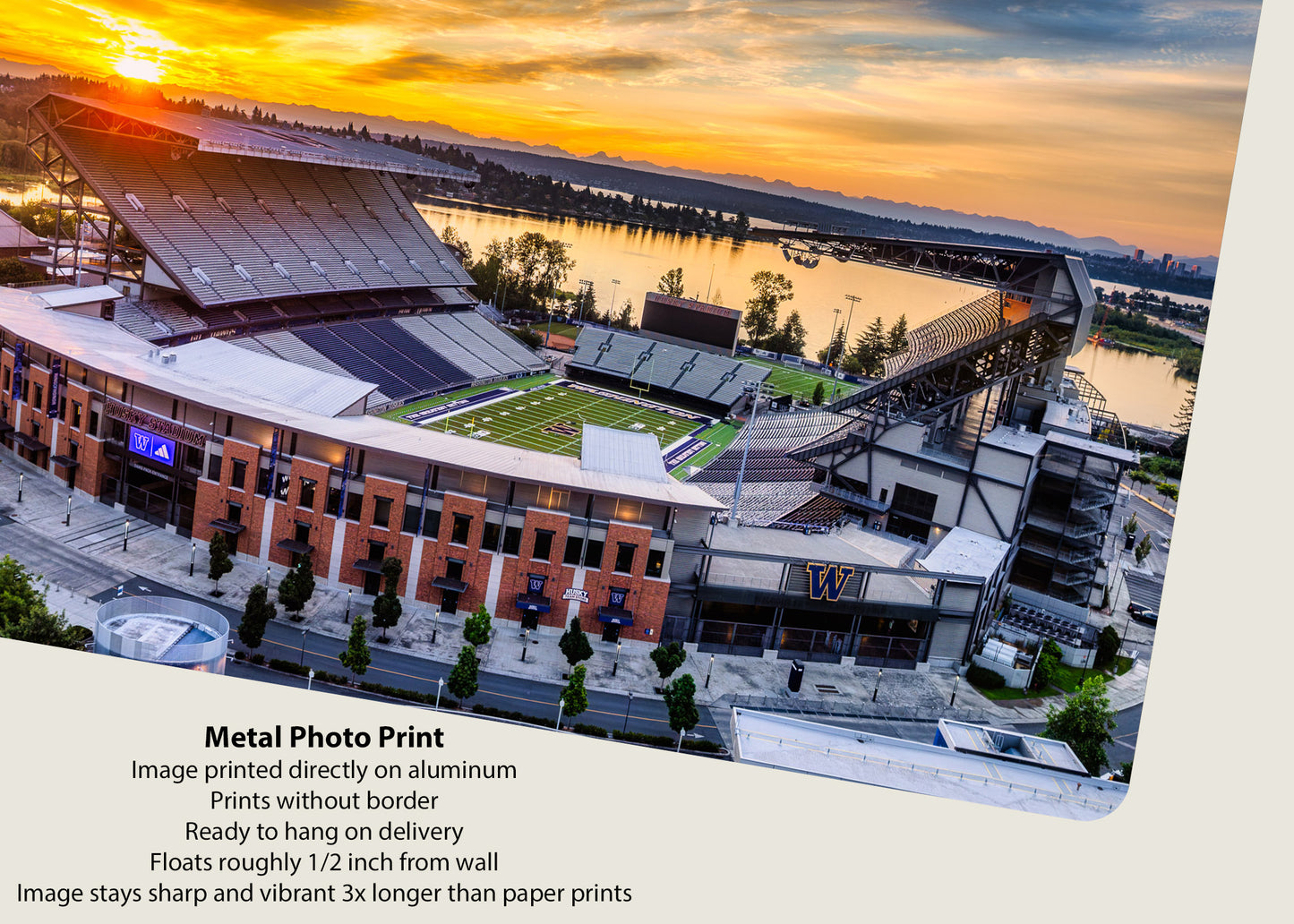 Sunrise at Husky Stadium