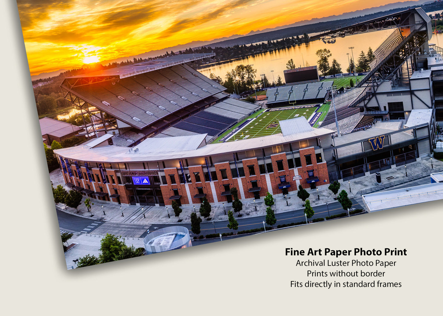 Sunrise at Husky Stadium