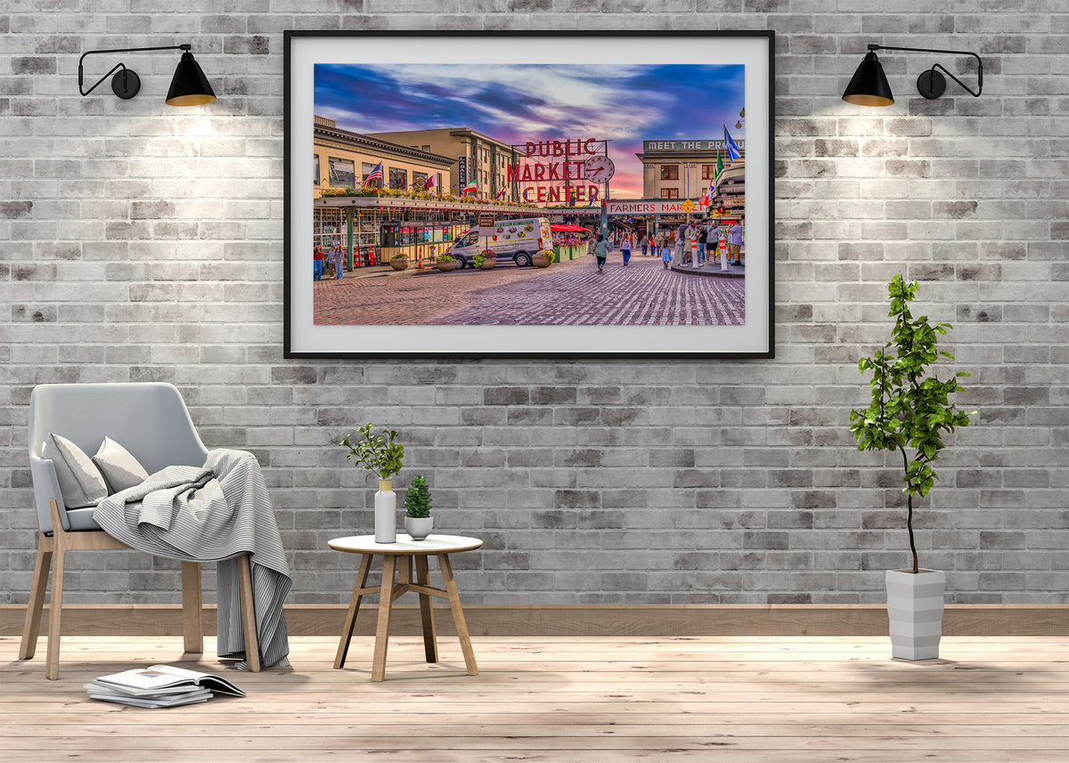 Pike Place in Full Color