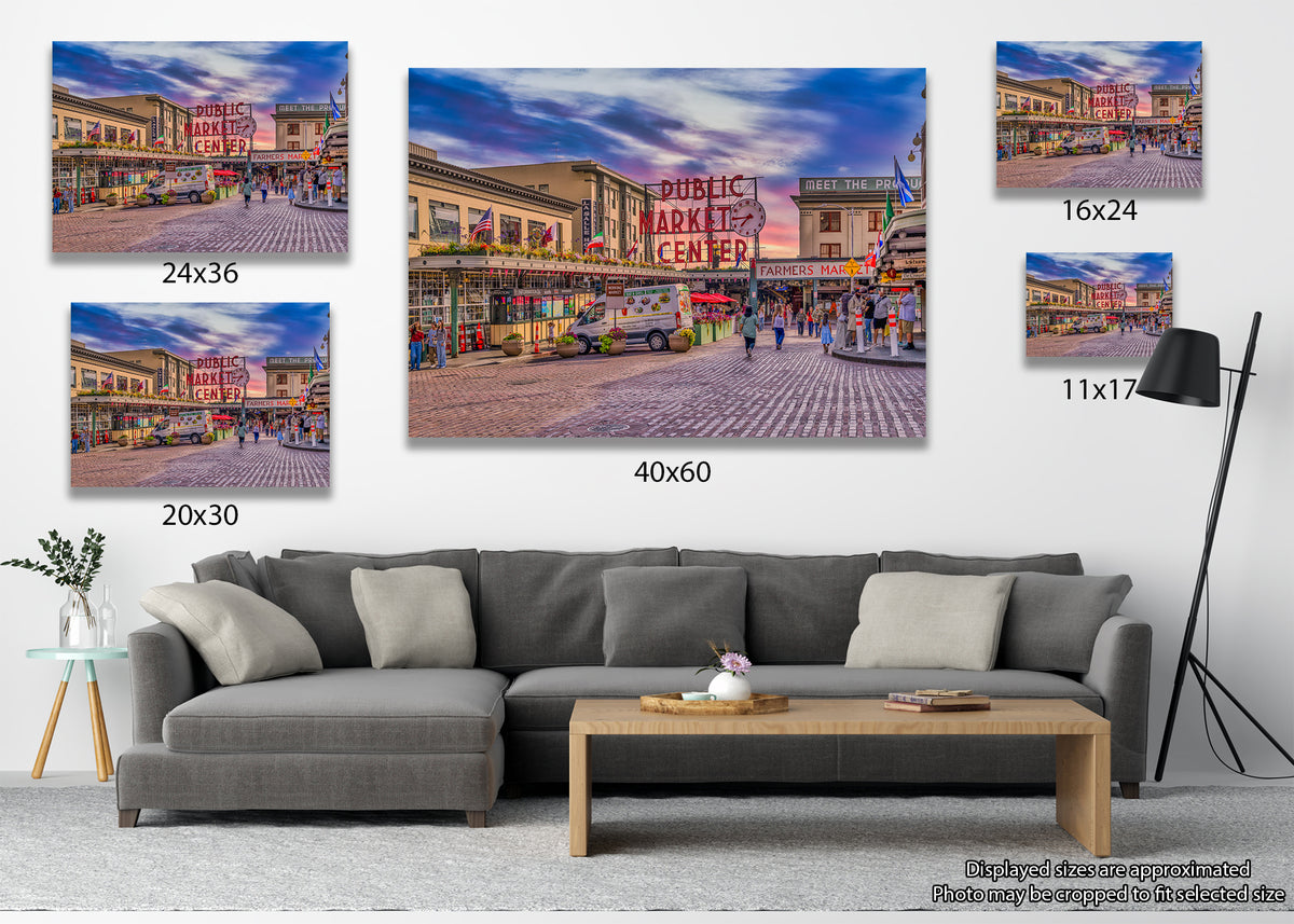 Pike Place in Full Color