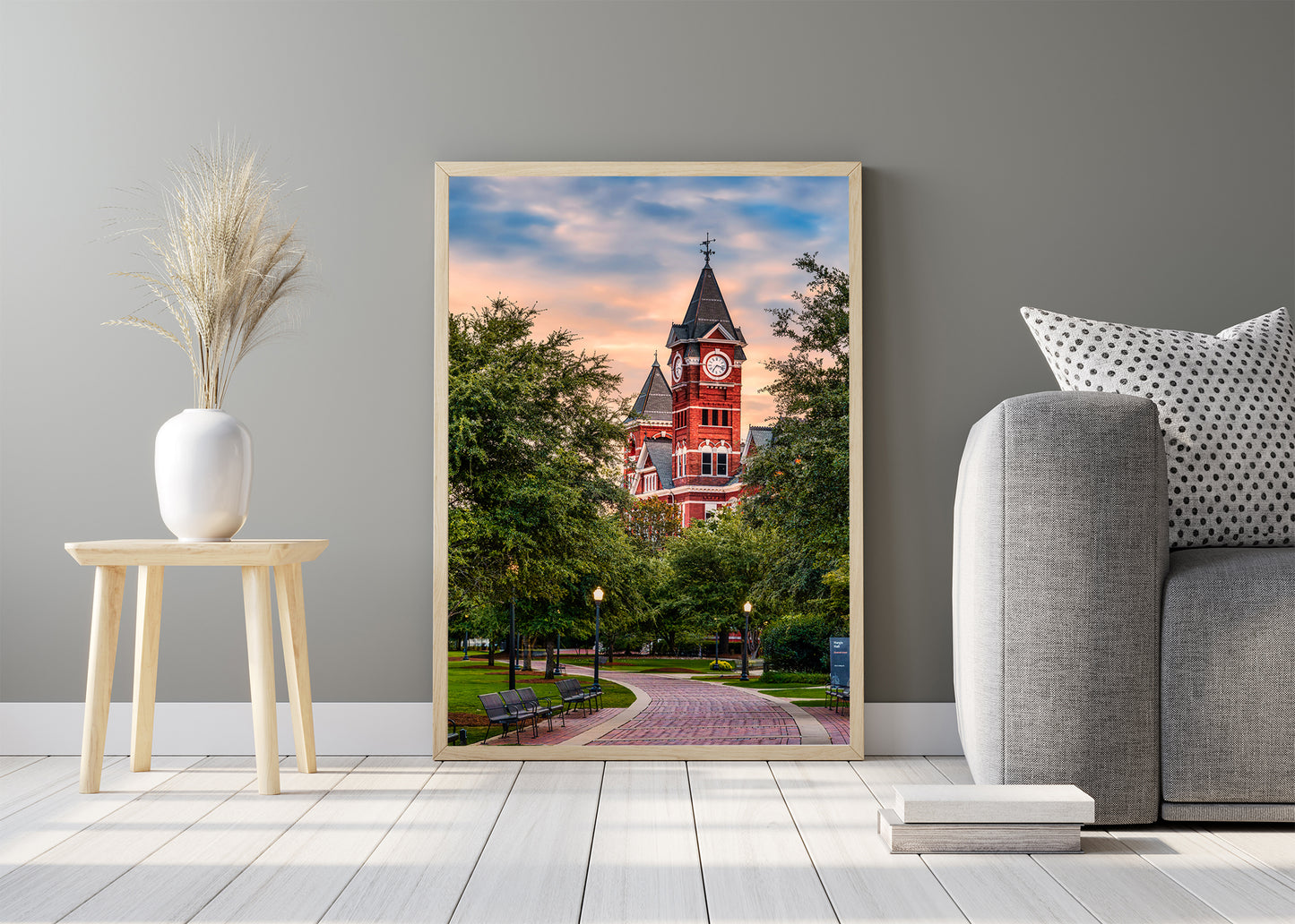 Samford Through the Oaks