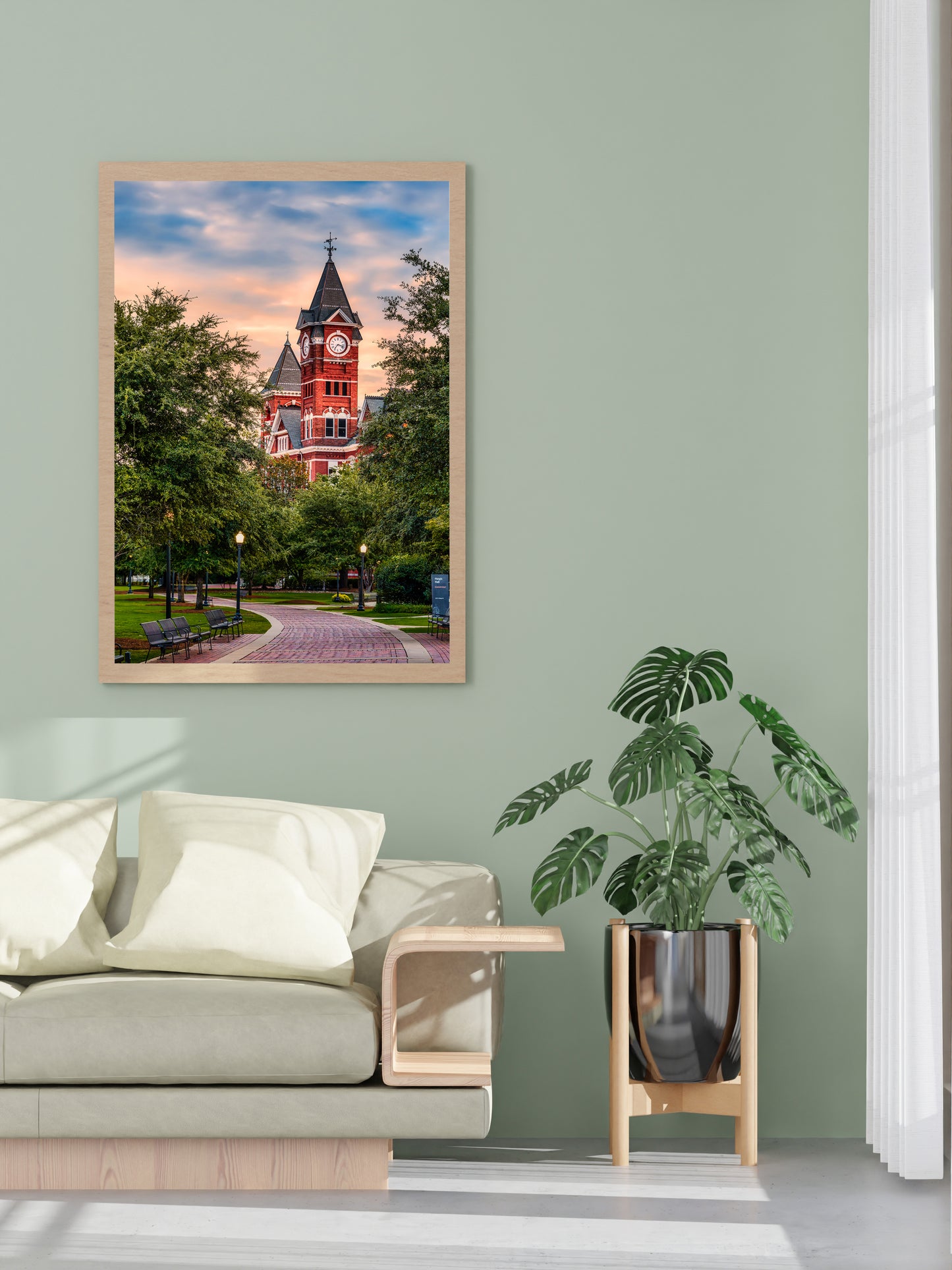 Samford Through the Oaks