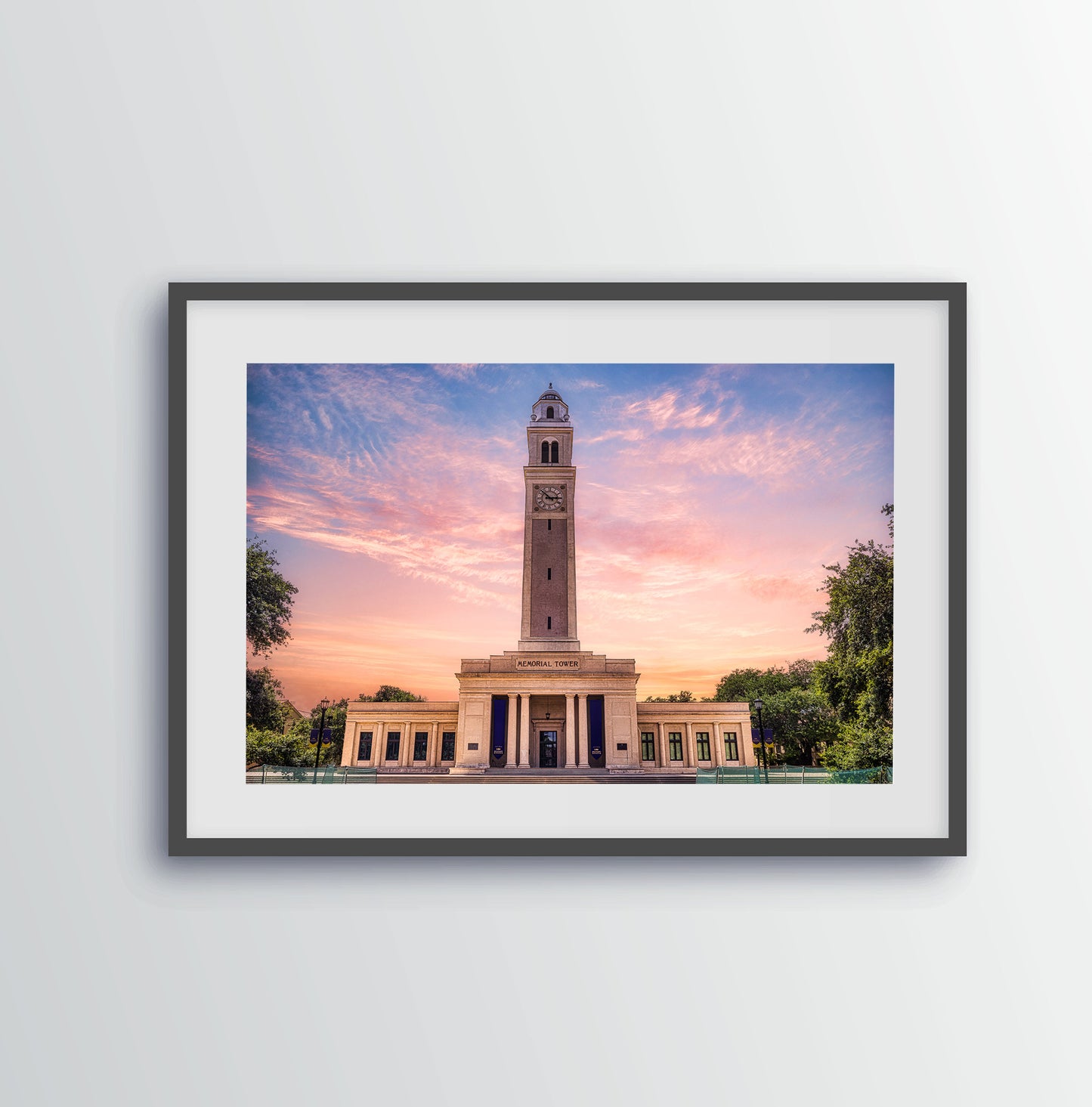 LSU Memorial Tower at Dusk