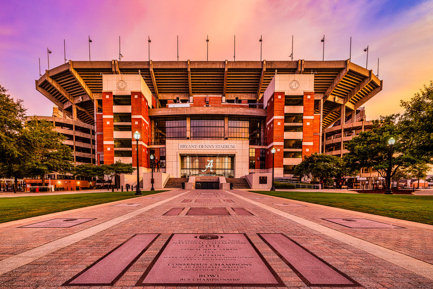 Bryant-Denny at Dusk