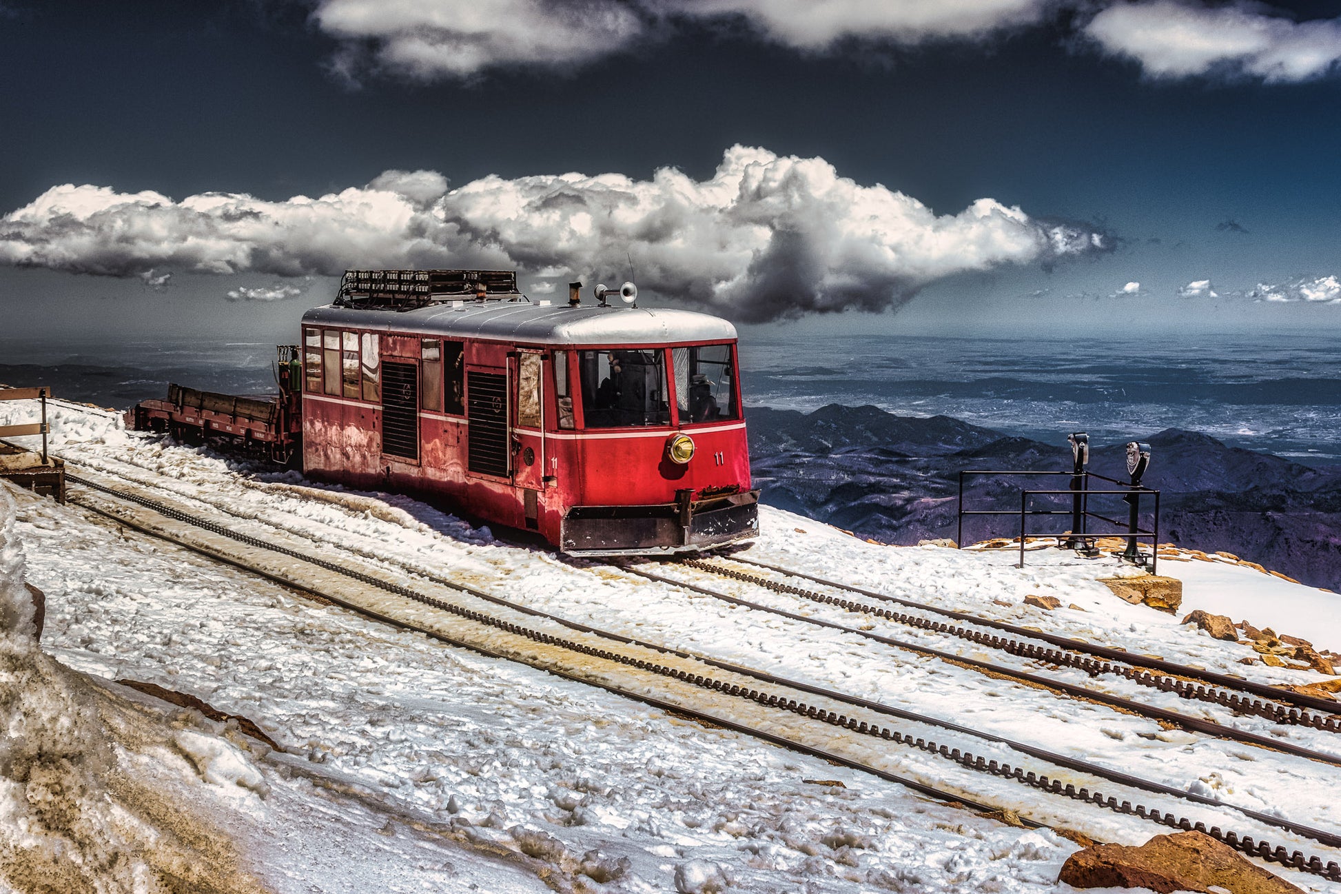 A Train above the Clouds image 0