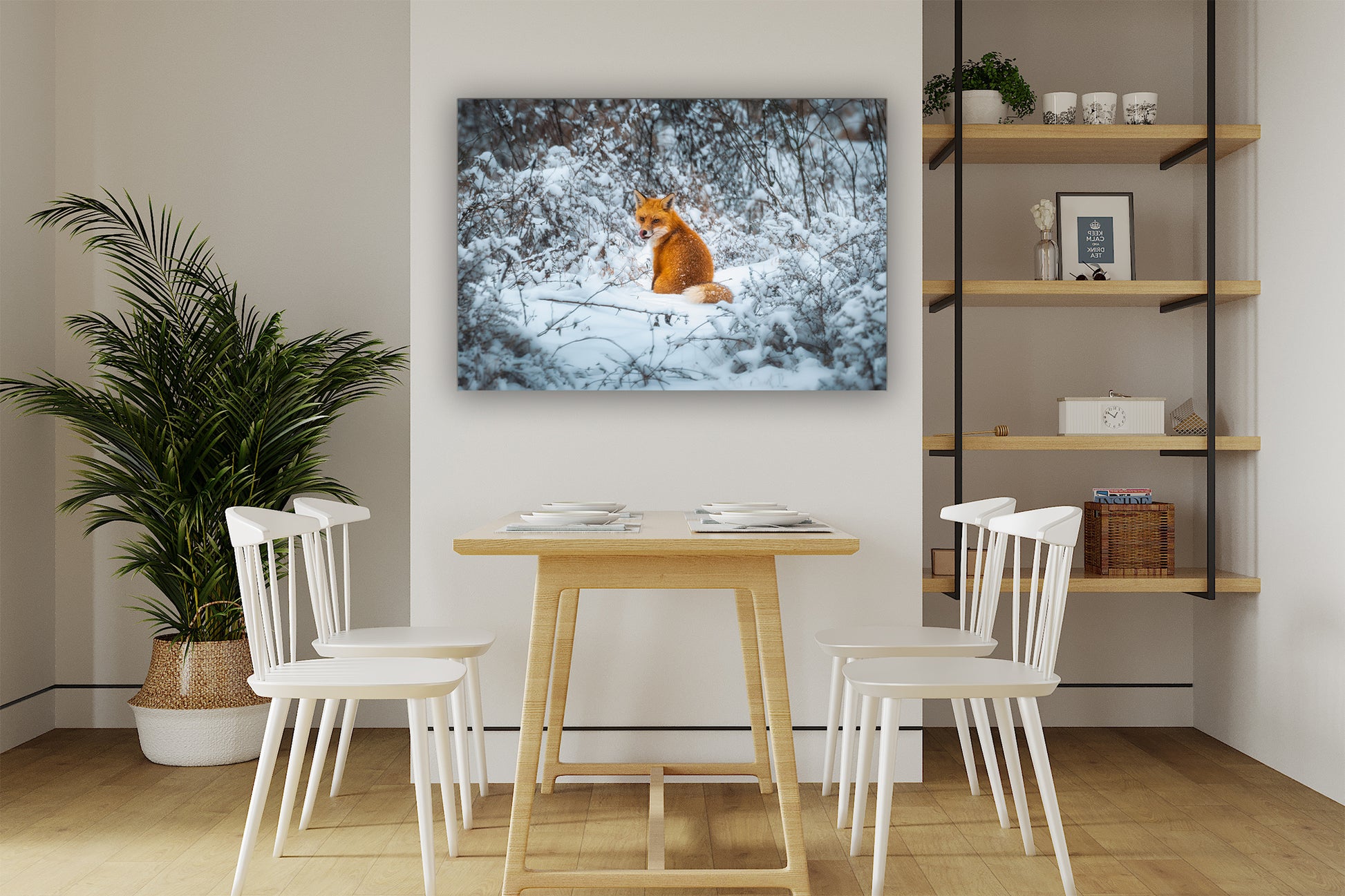 Fox in the Snow image 2