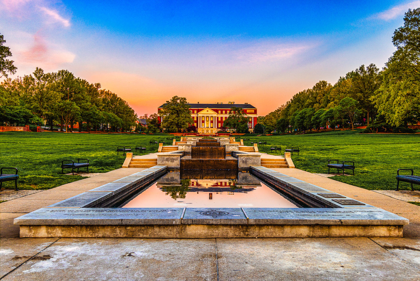 Sunrise at McKeldin Mall image 0