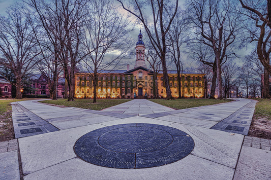 Cloudy Morning at Nassau Hall image 0