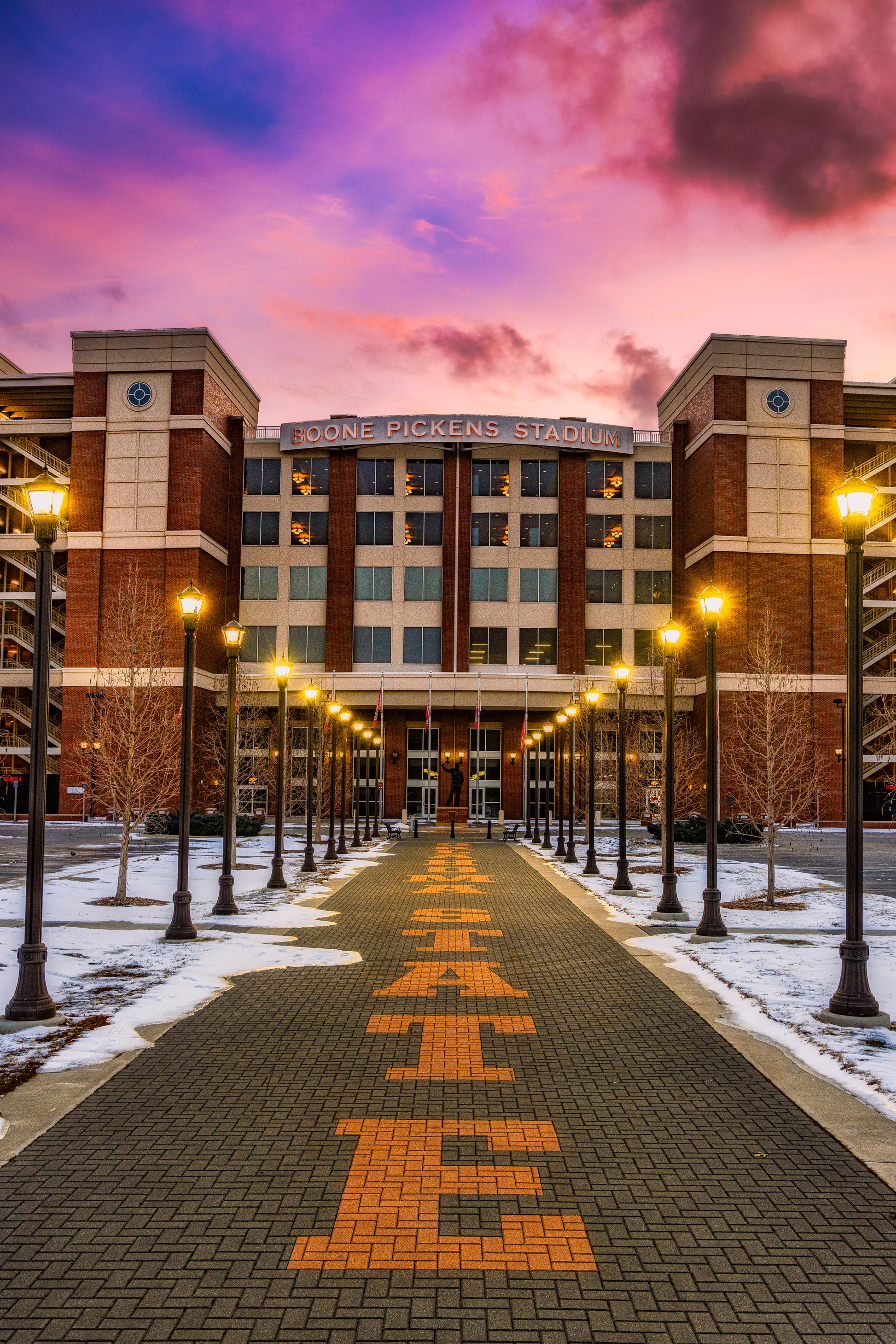 Sunrise at Boone Pickens Stadium image 0