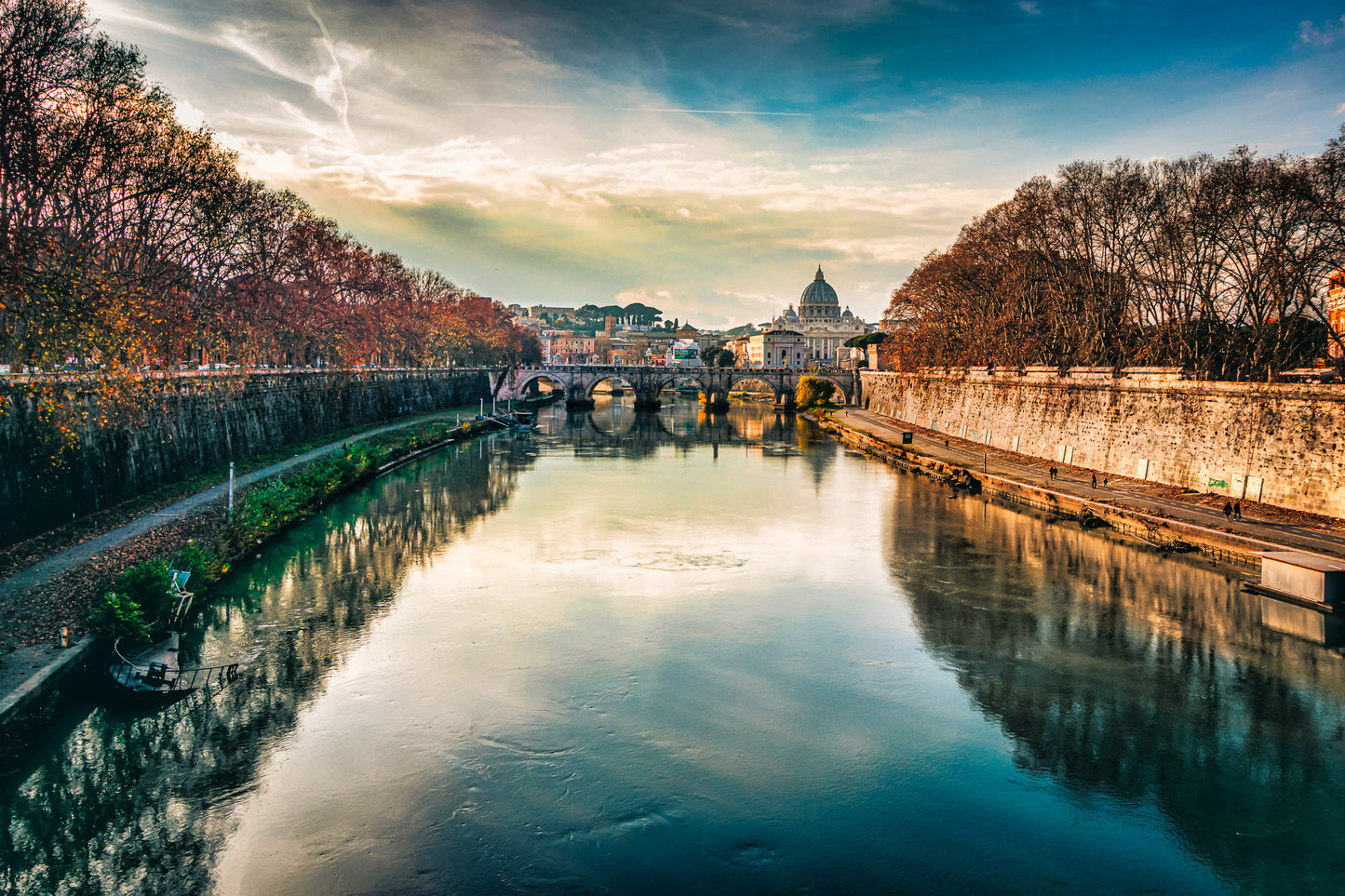 Reflections on the Tiber image 0