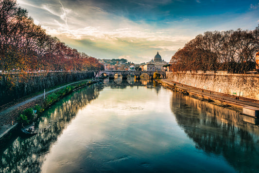 Reflections on the Tiber image 0