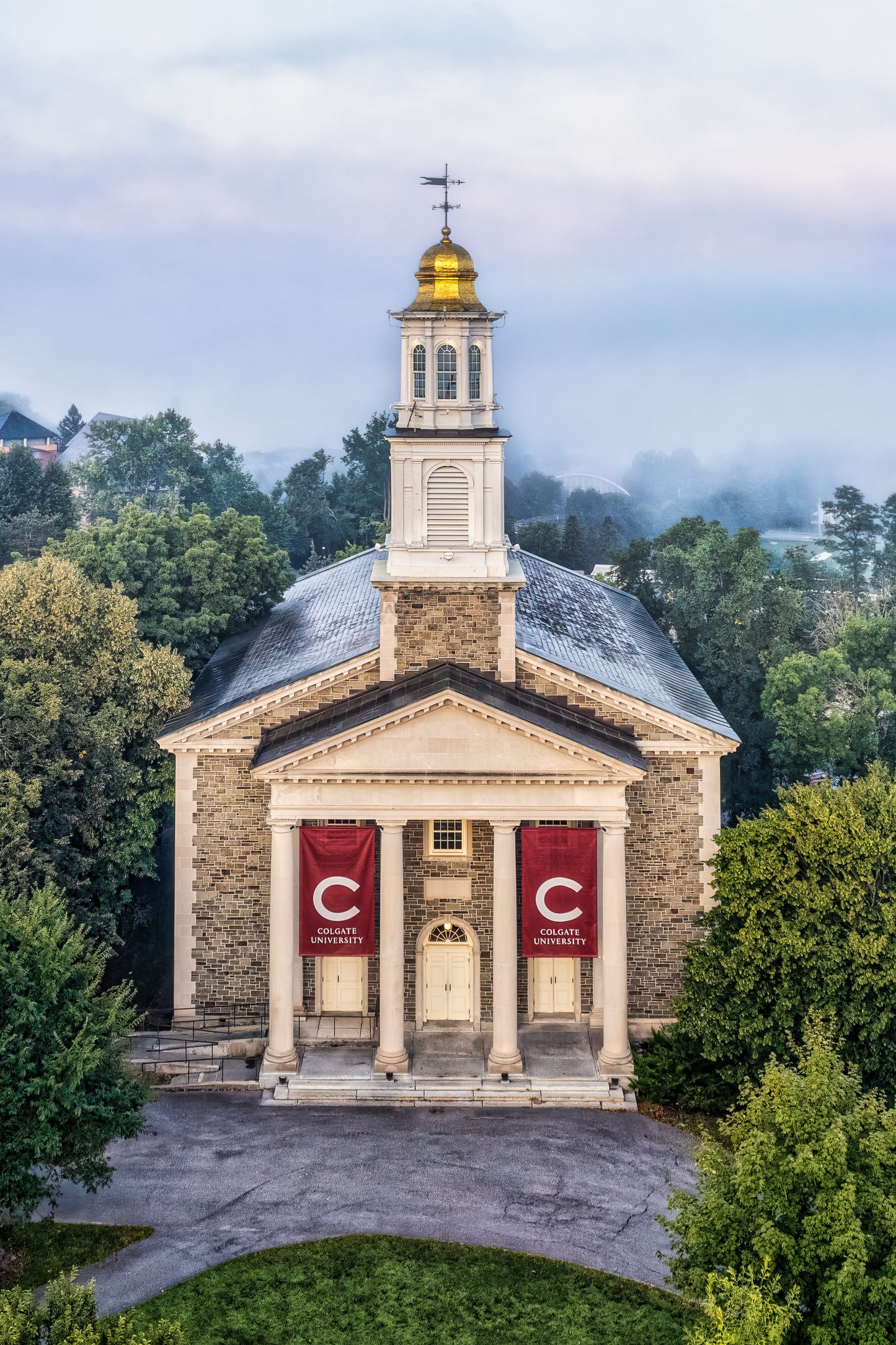 Misty Morning at University Church image 0