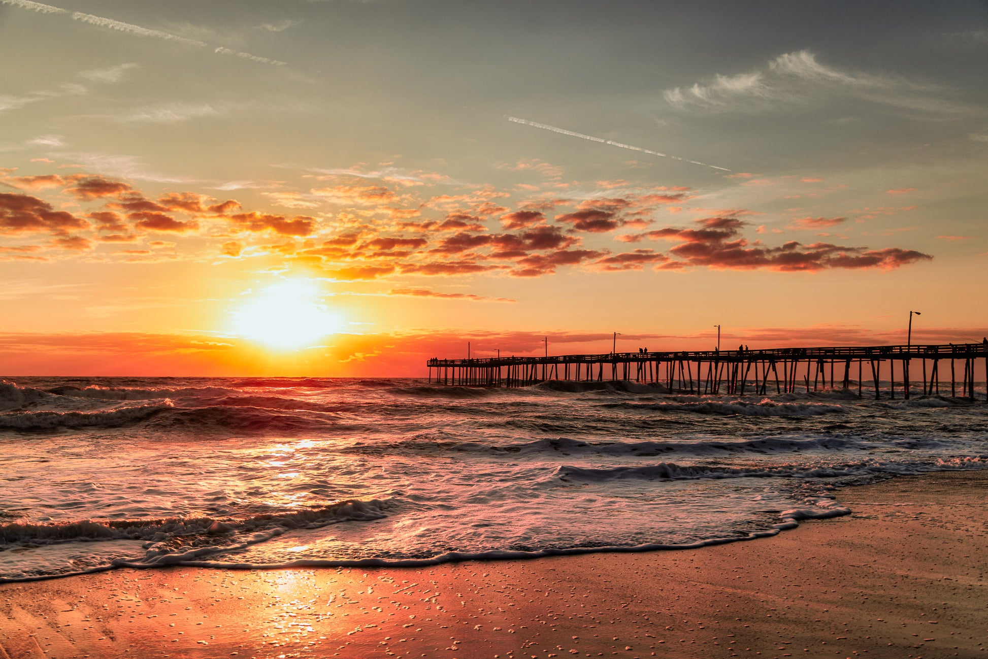 Dawn's Embrace at Kitty Hawk Pier image 0