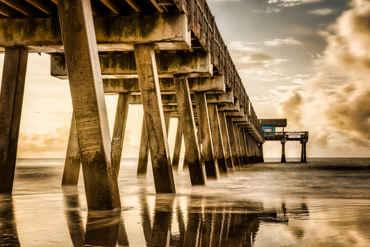 Under the Pier on Tybee Island image 0
