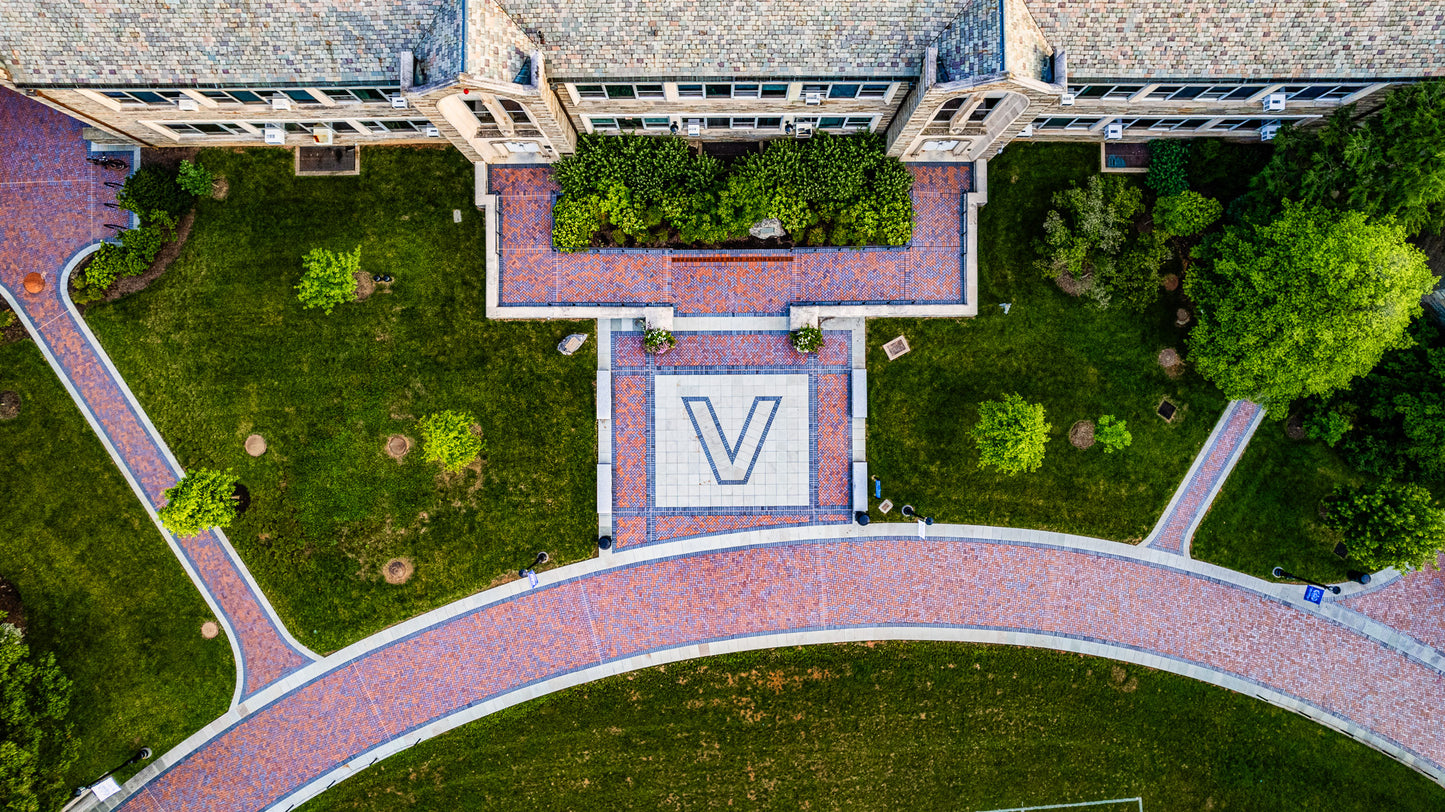 Looking Down at Villanova image 0