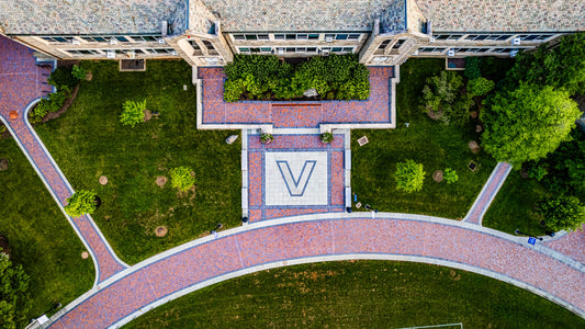 Looking Down at Villanova image 0