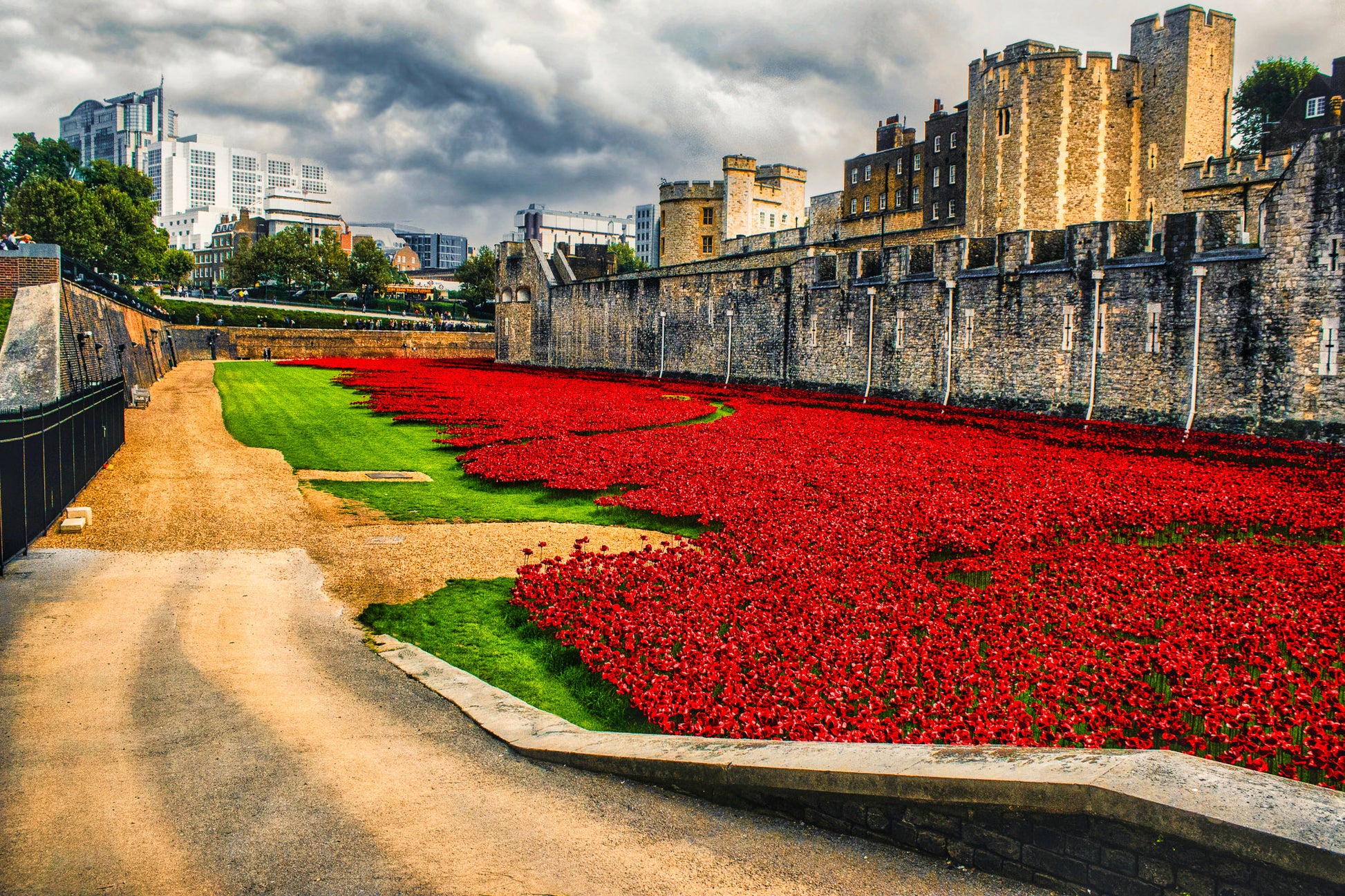 Sea of Red at the Tower of London image 0