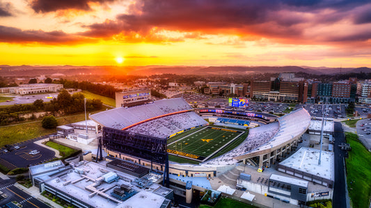Sunset at Mountaineer Field image 0