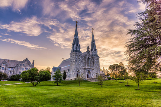 Sunrise at Saint Thomas of Villanova Church image 0