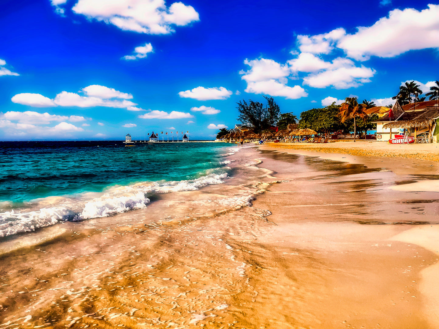 A Dreamy Honeymoon Scene image 0