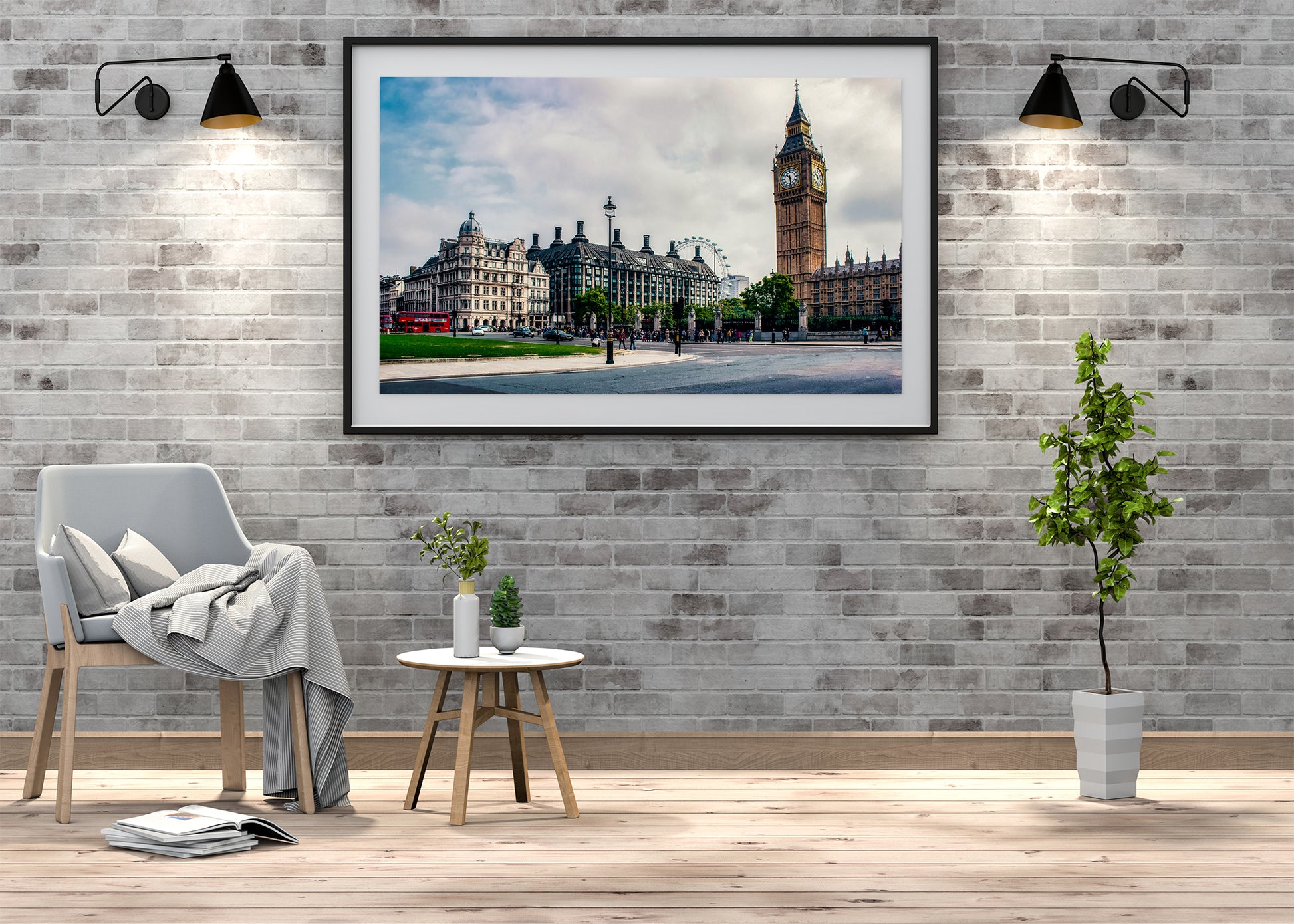 Big Ben on a Cloudy Day image 5