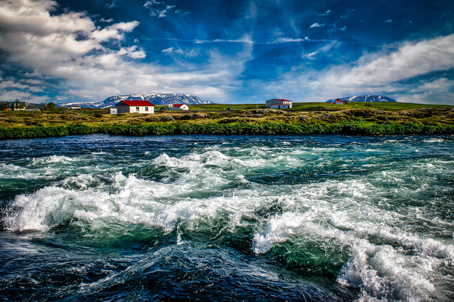 Cabins on the Shores of Myvatn image 0