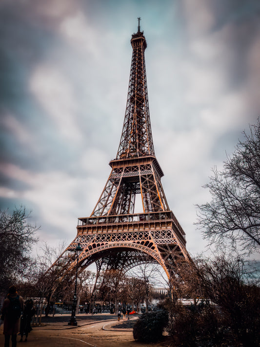 Eiffel Tower on a Dreary Day image 0