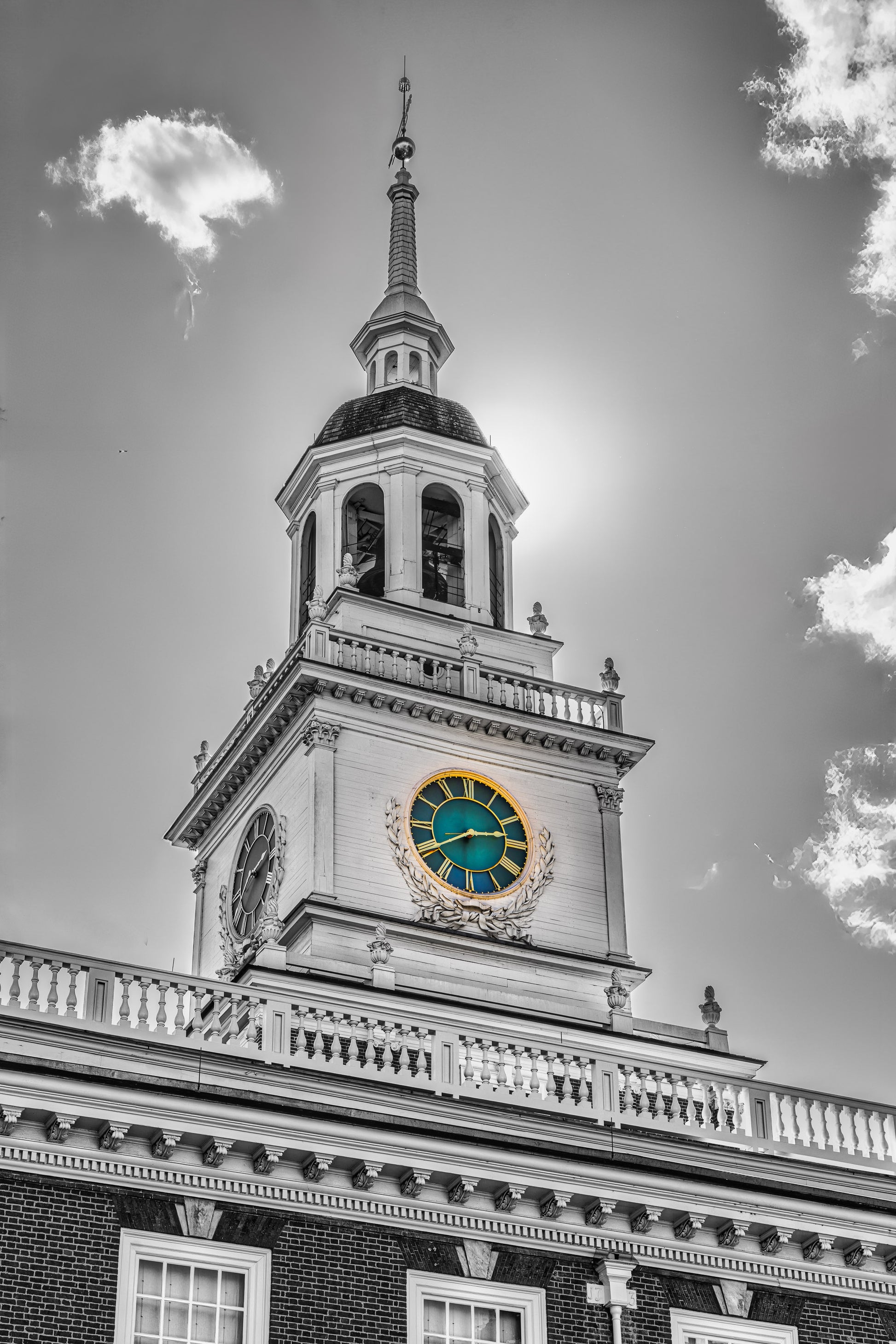 Blue Hour at Independence Hall image 0